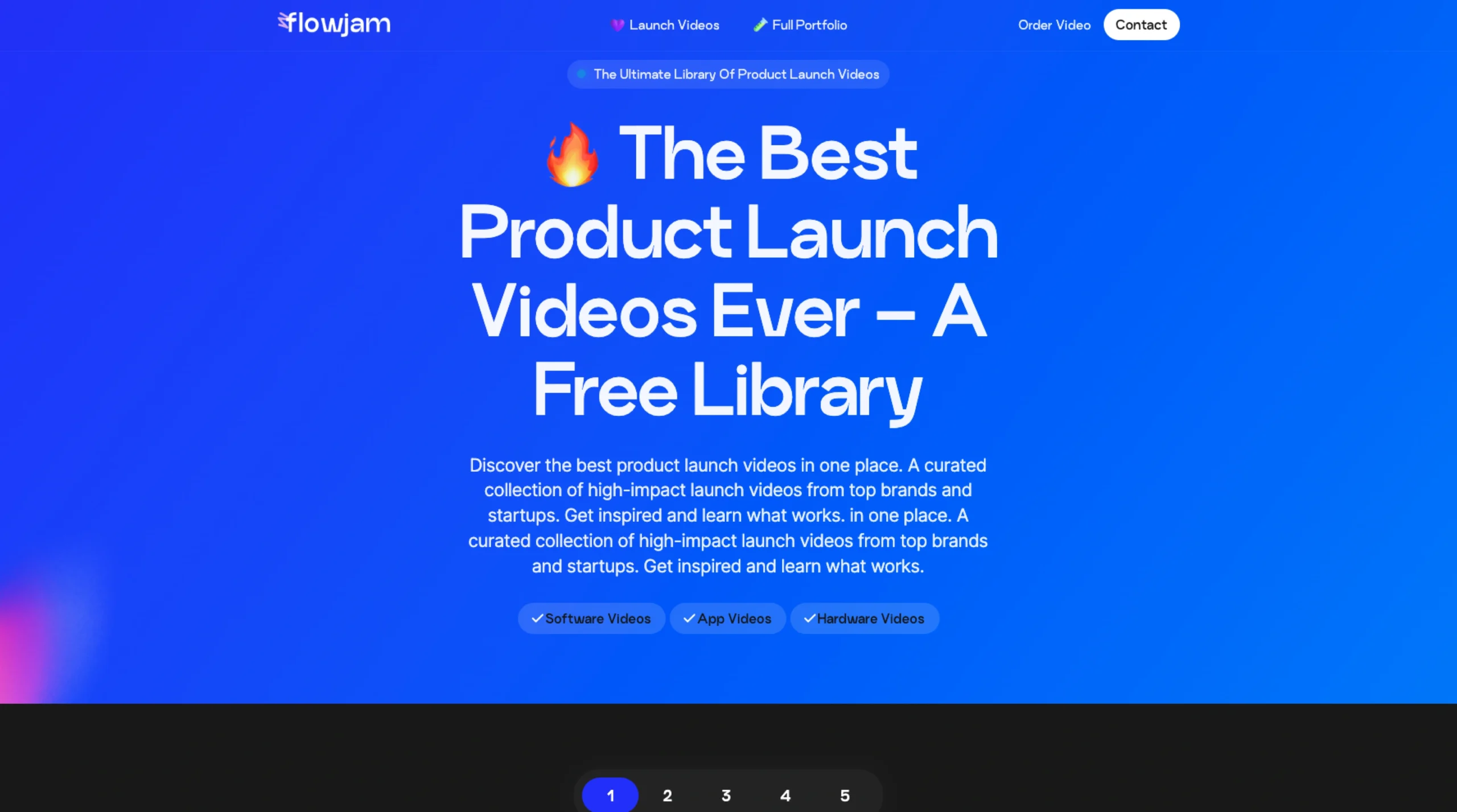 Flowjam – Free Library Of Product Launch Videos