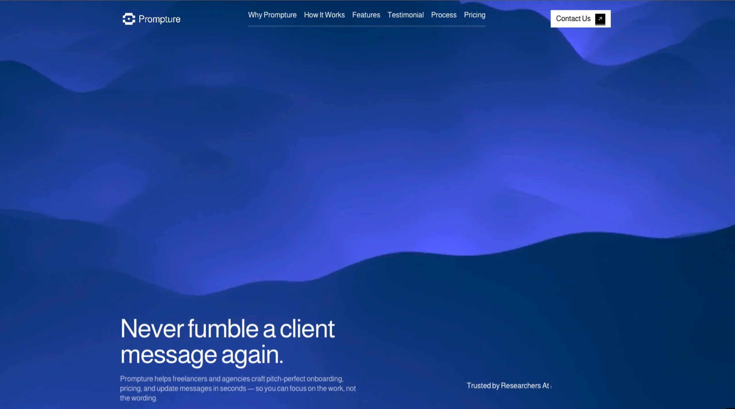 Prompture – Framer Paid Template