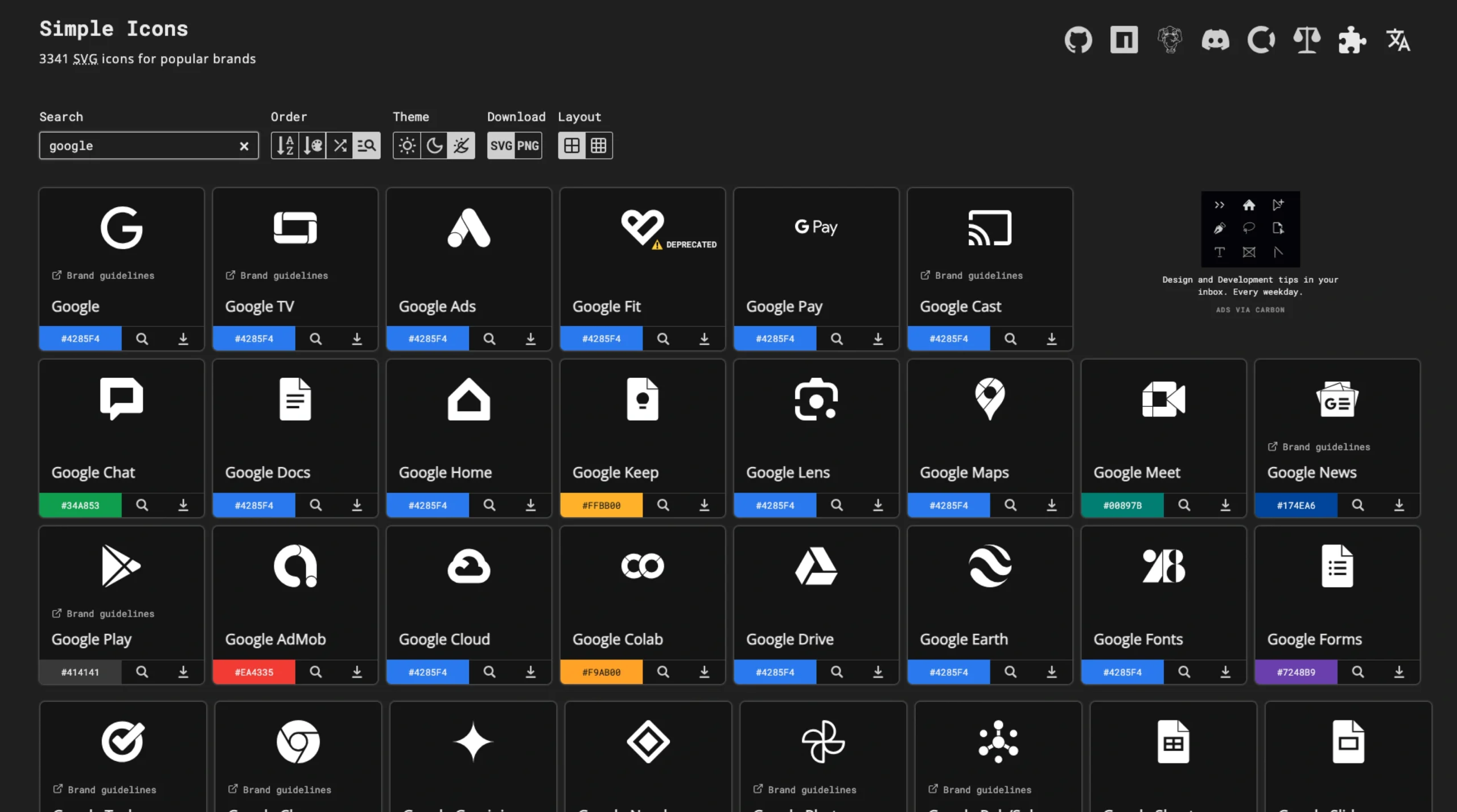 Simple Icons – 3K+ SVG Icons for Popular Brands