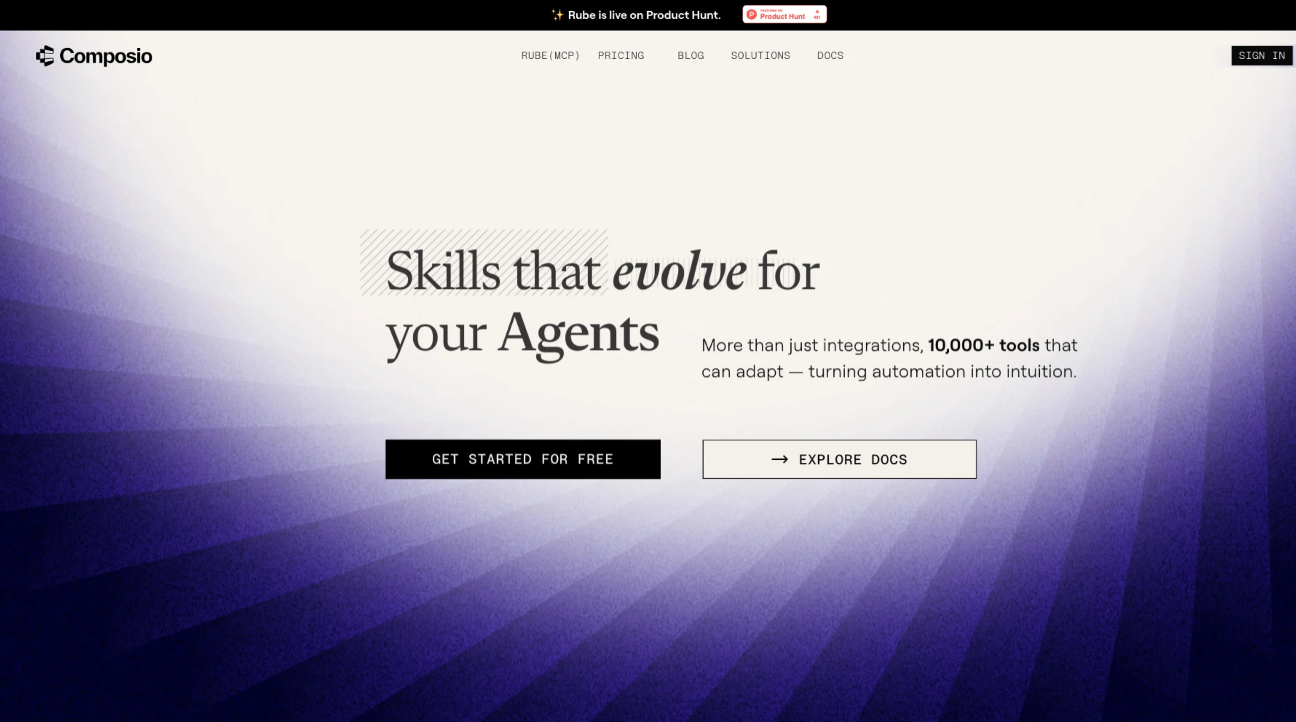 Composio – Skill Layer For AI Agents