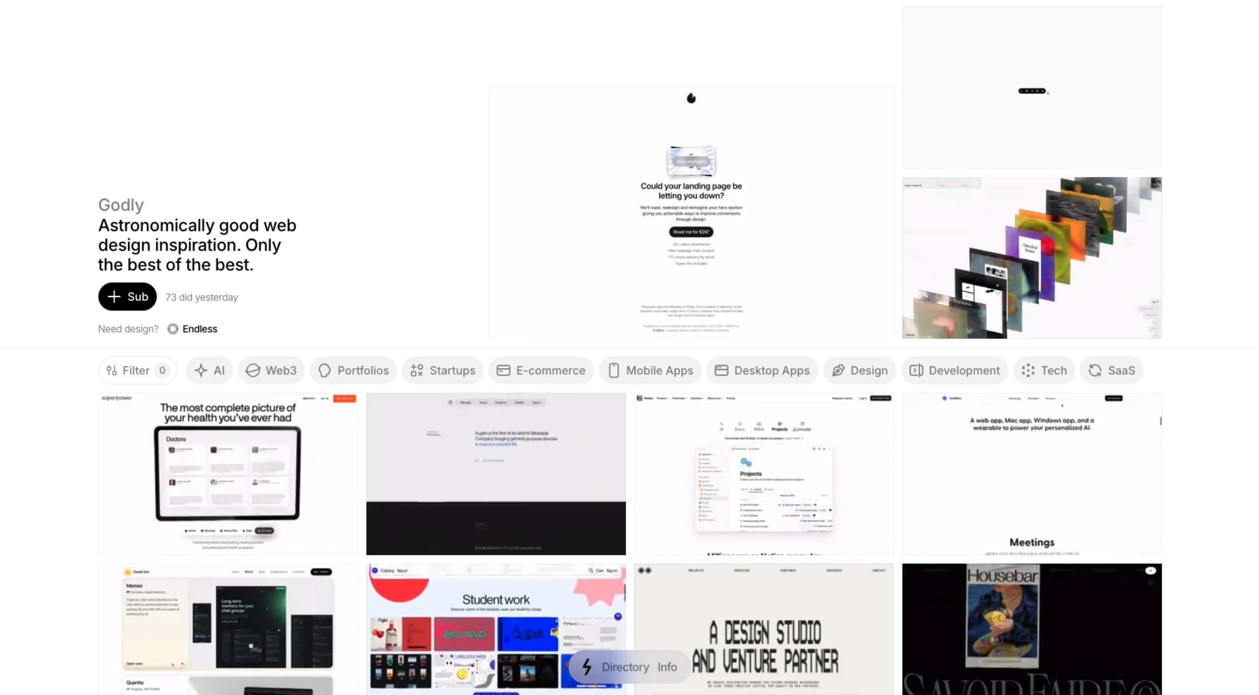Godly Website – Web Design Inspiration
