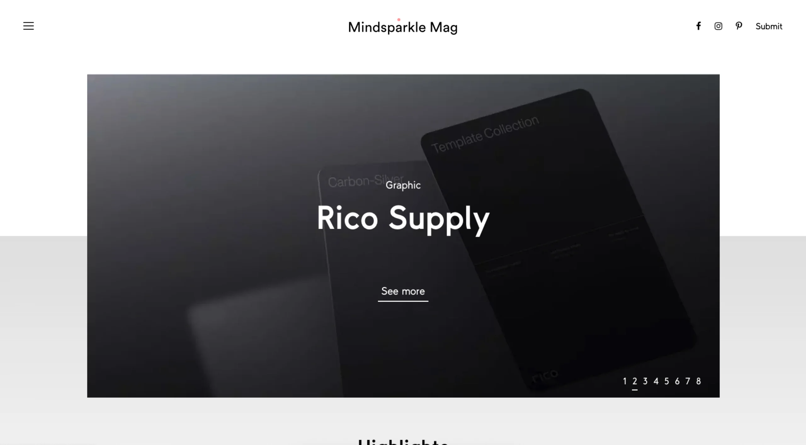 Mindsparkle Mag – Design, Web Design and Video Inspirations