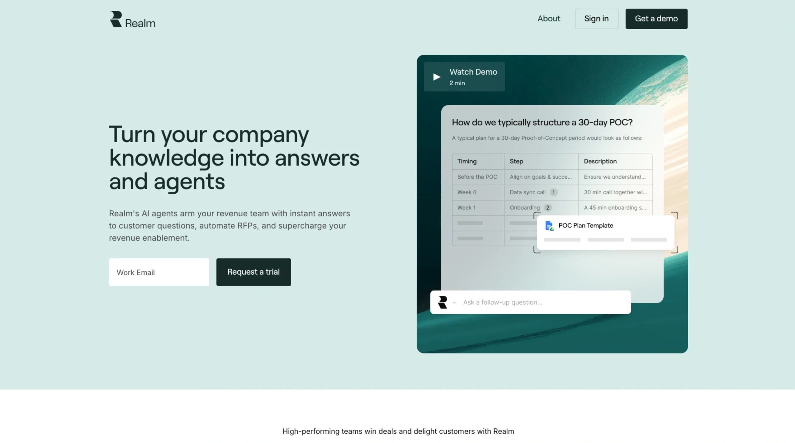 Realm – AI Agents For Revenue Teams