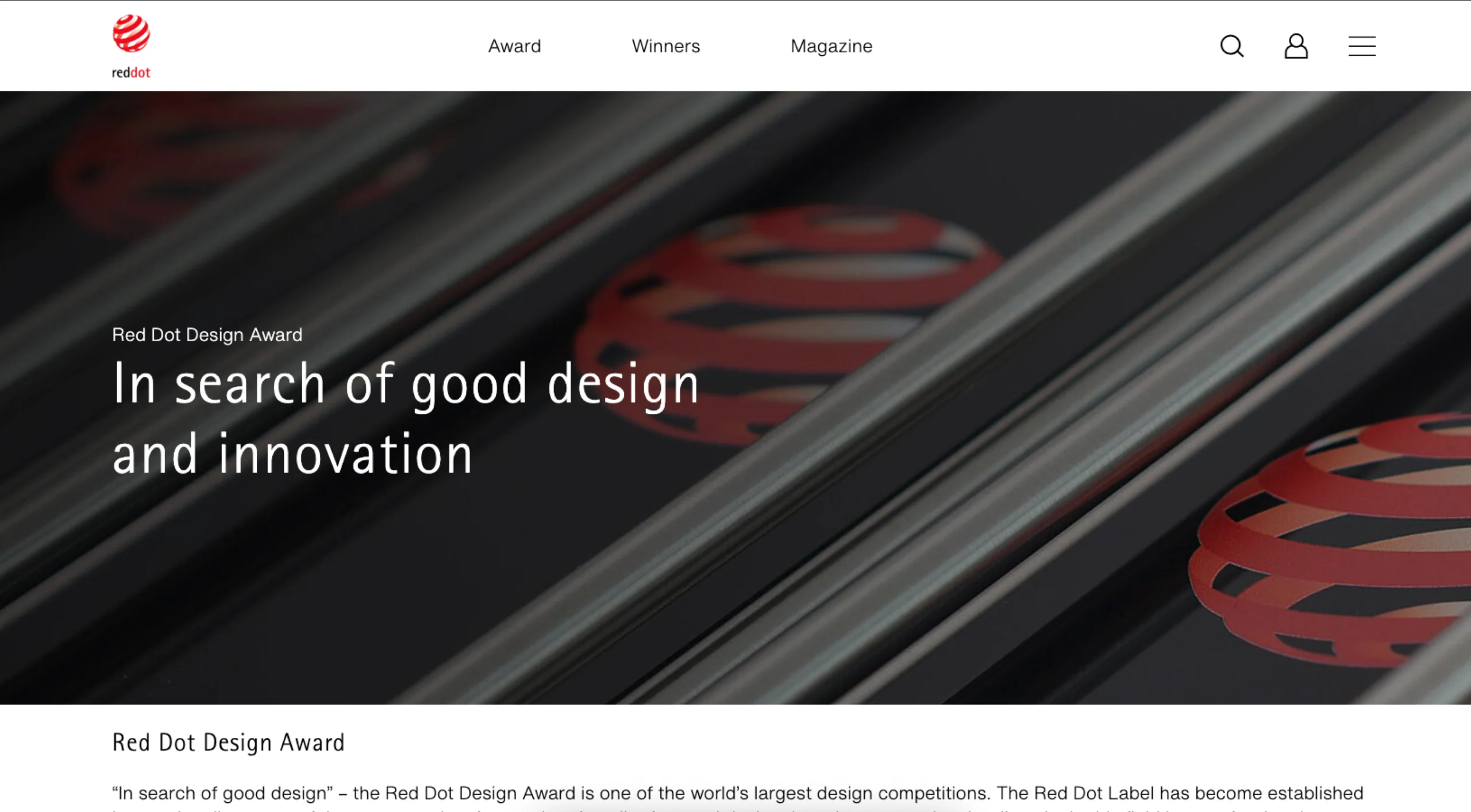 Red Dot Design Award