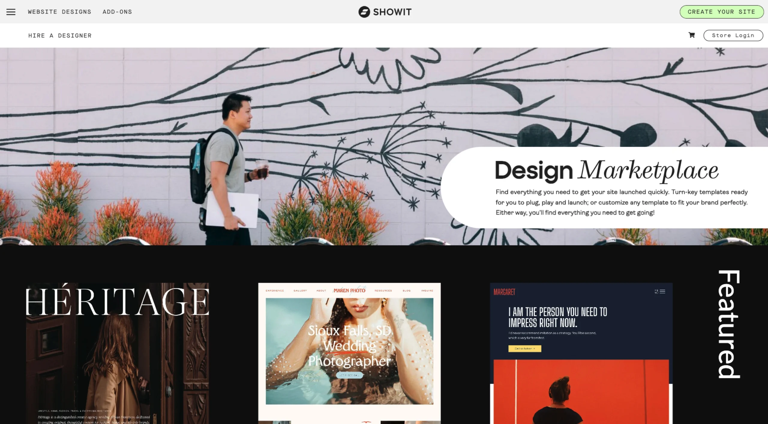 Showit Store – Design Marketplace