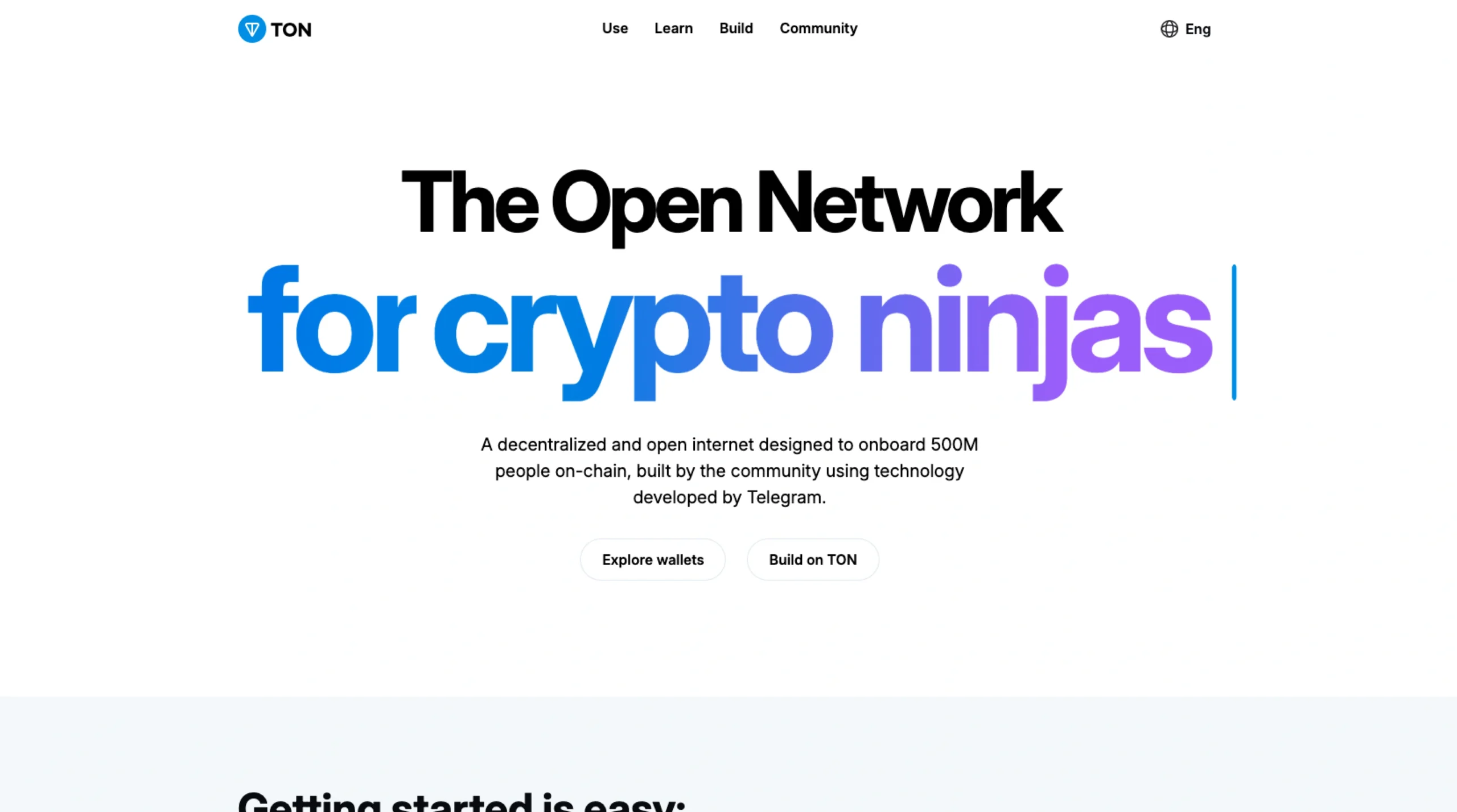 Ton Org – Blockchain Ecosystem