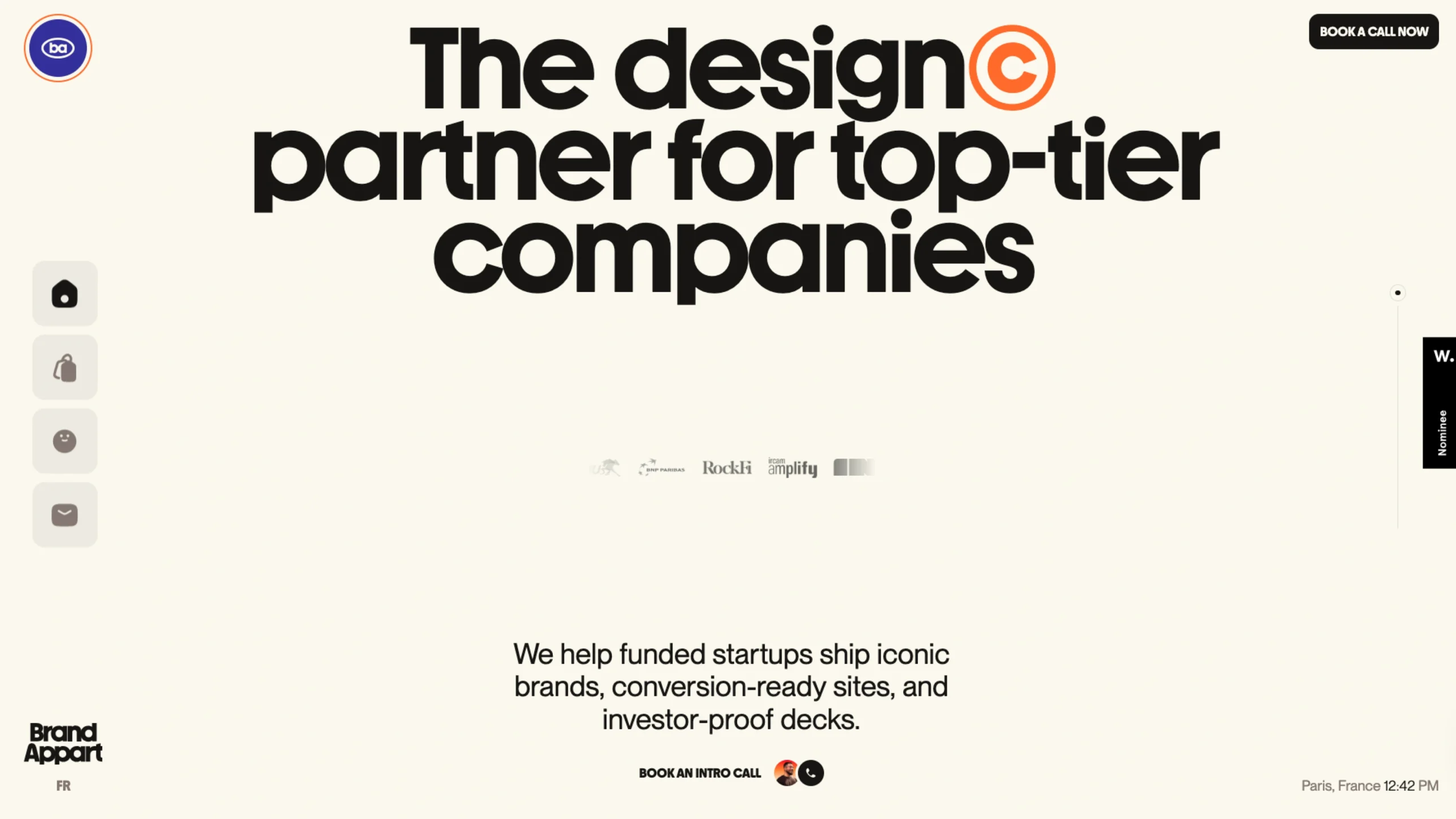 Brandappart – Design Studio For Bold Startups