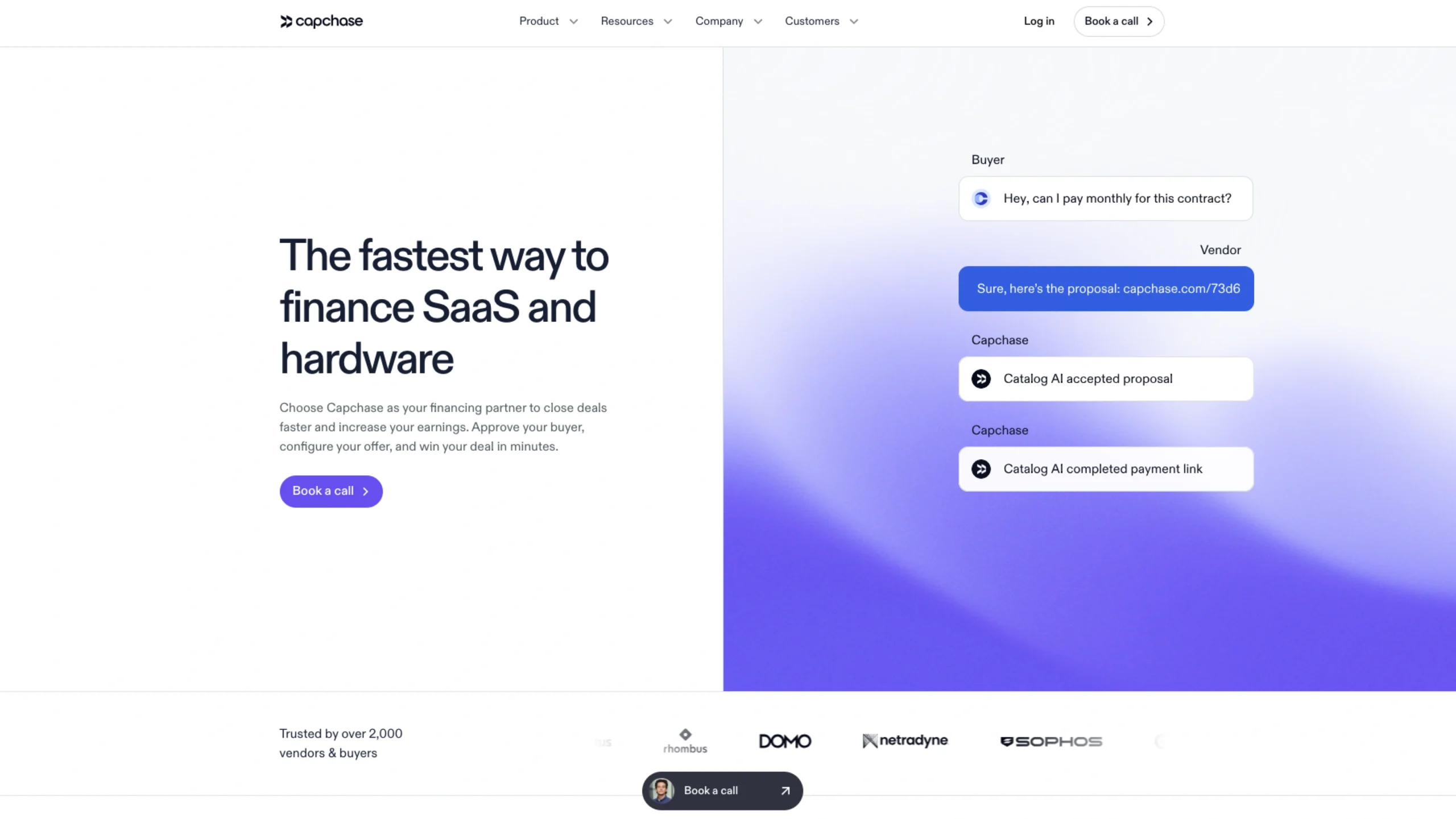 Capchase – Modern Vendor Financing for B2B Software & Hardware Purchases