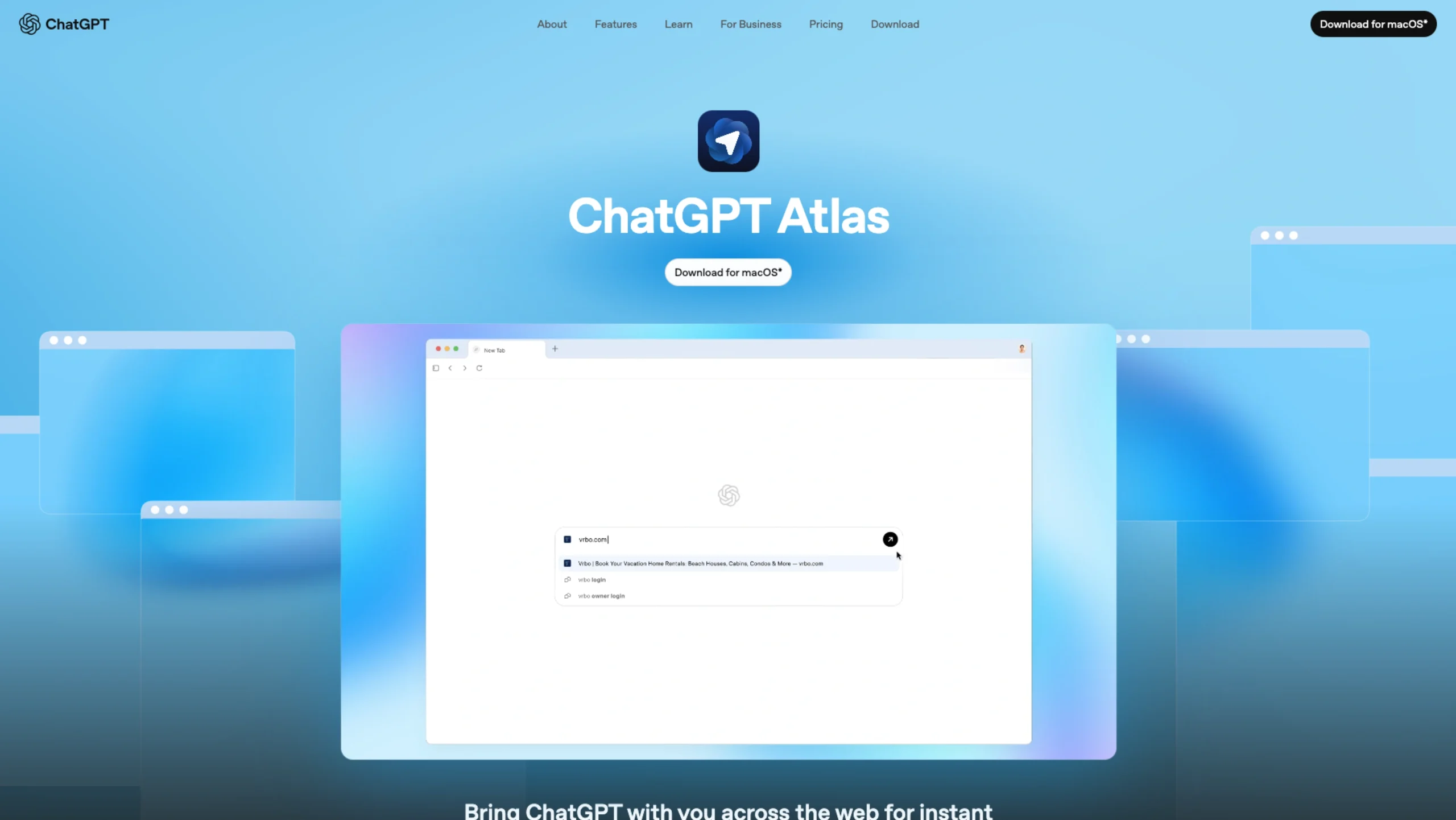 ChatGPT Atlas – Web Browser