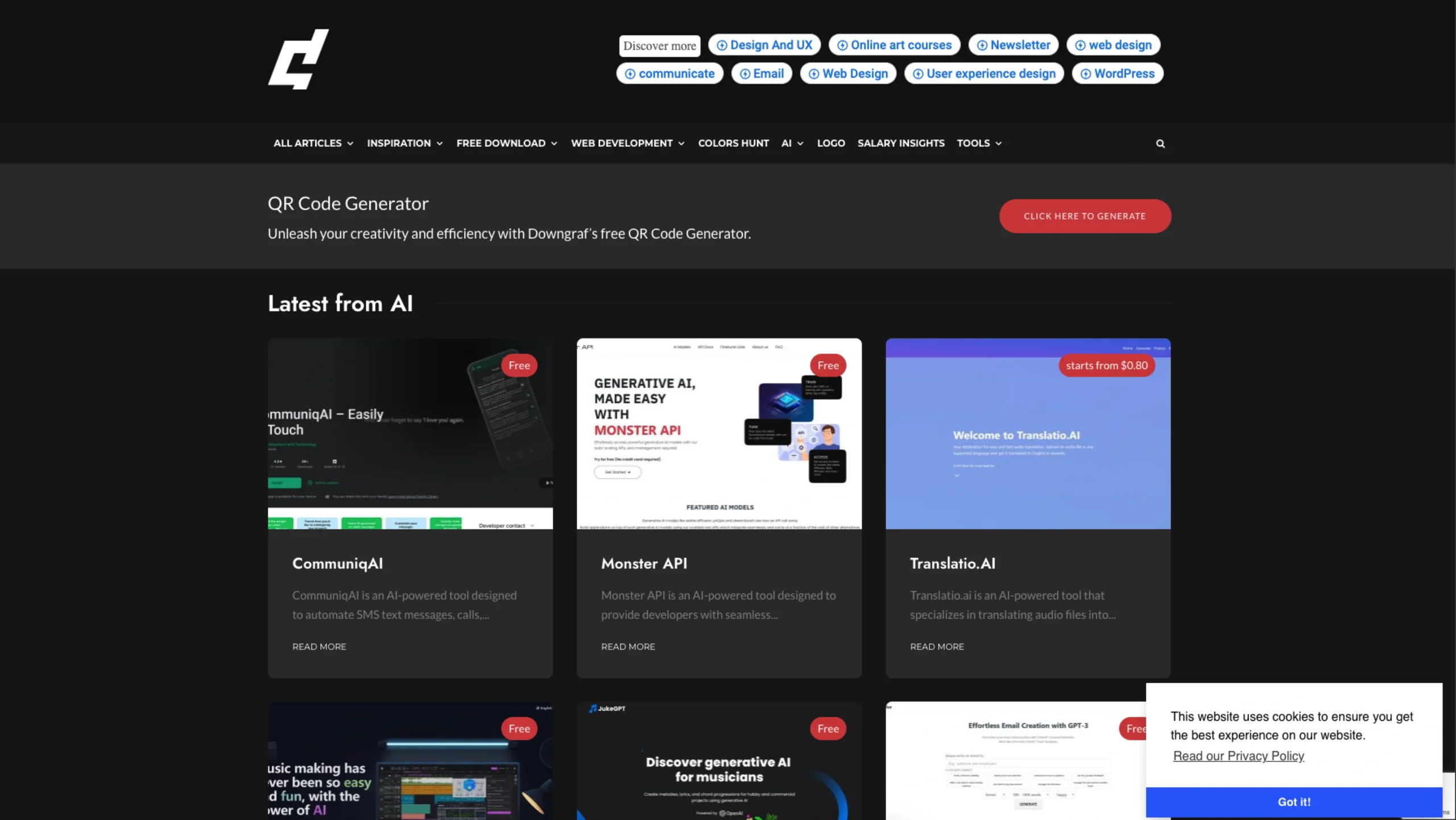 Downgraf – Design Inspiration Blog