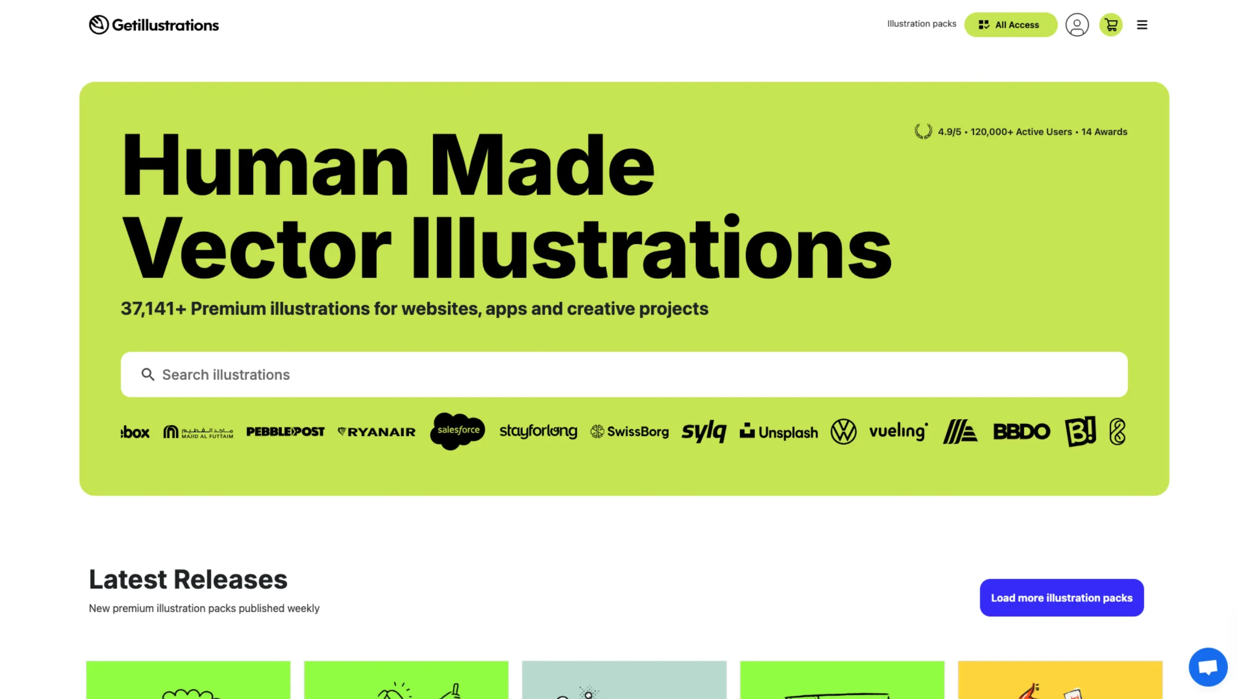 GetIllustrations – Premium Illustrations For Websites, Apps & Creative Projects