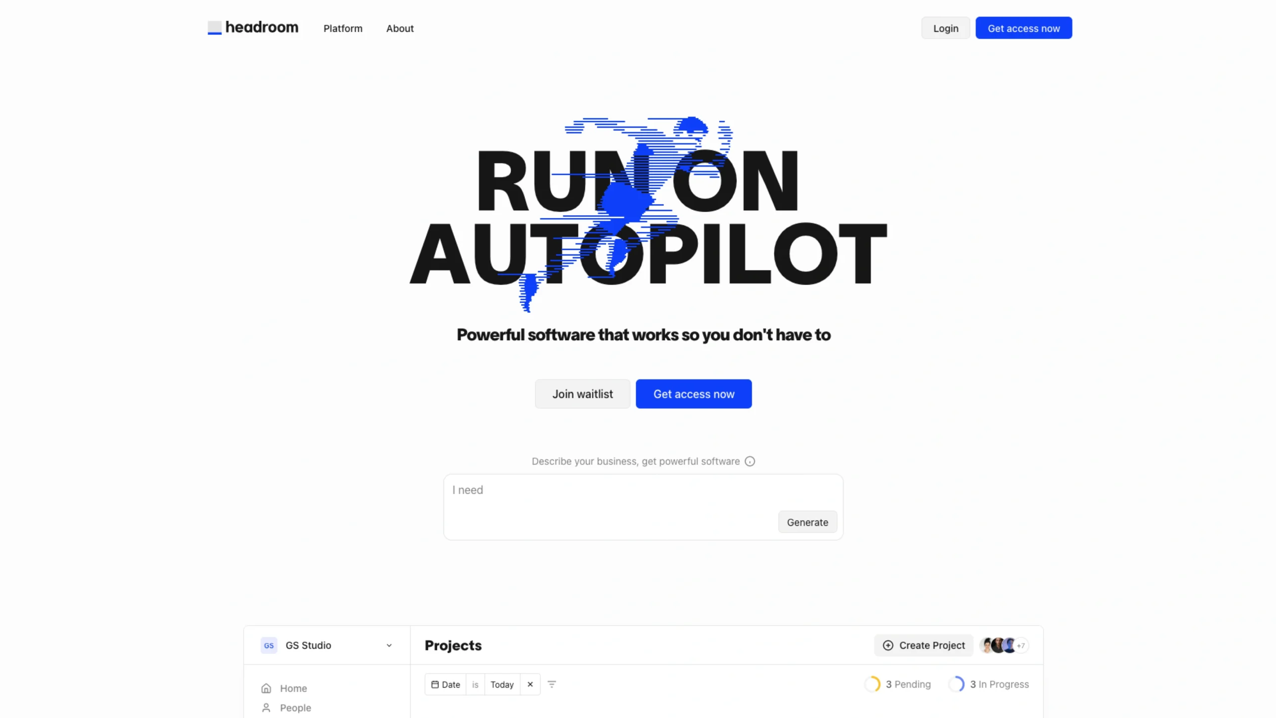 Headroom – AI Assistant Building Your Business