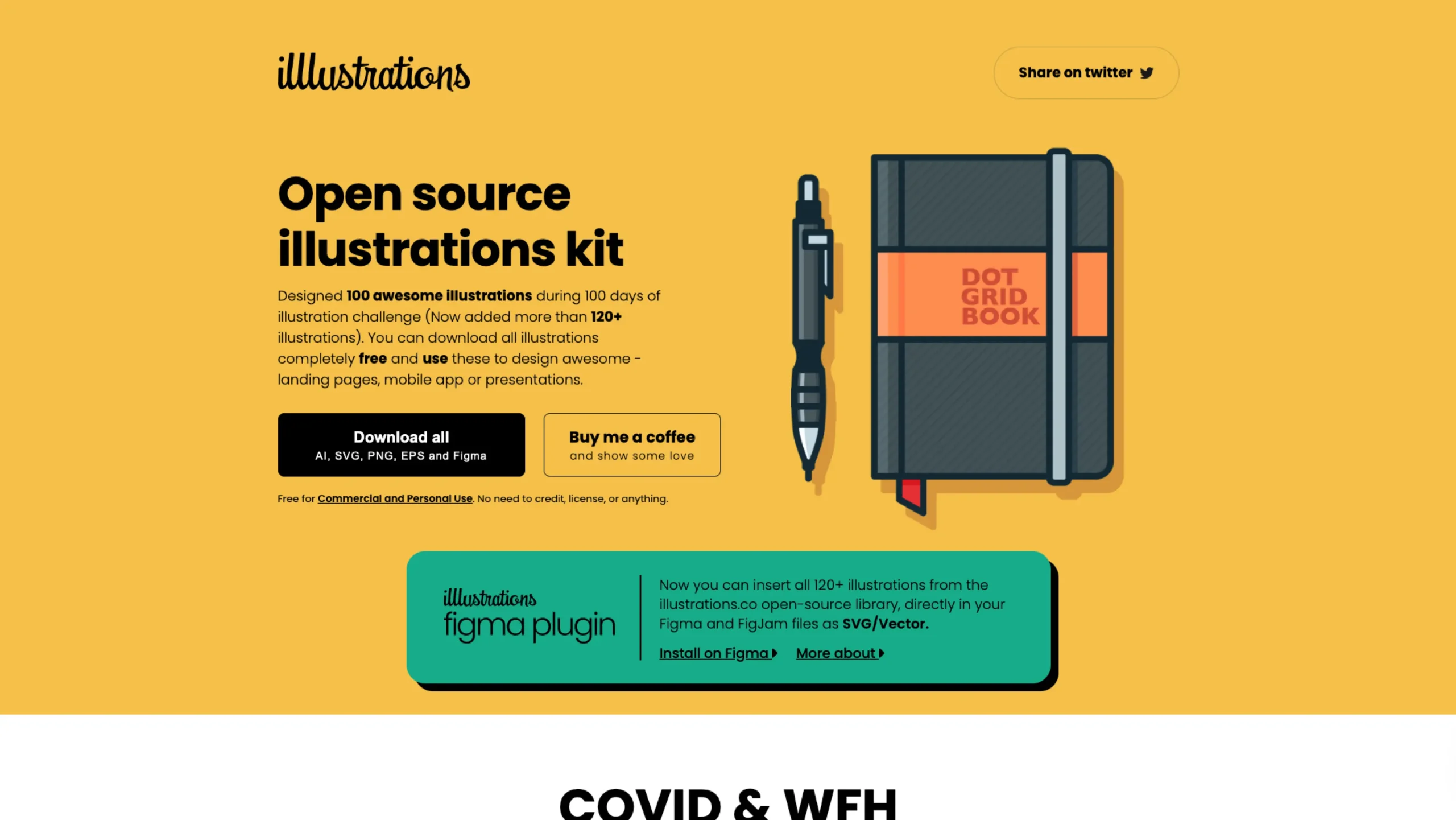 Illlustrations – Open source Library