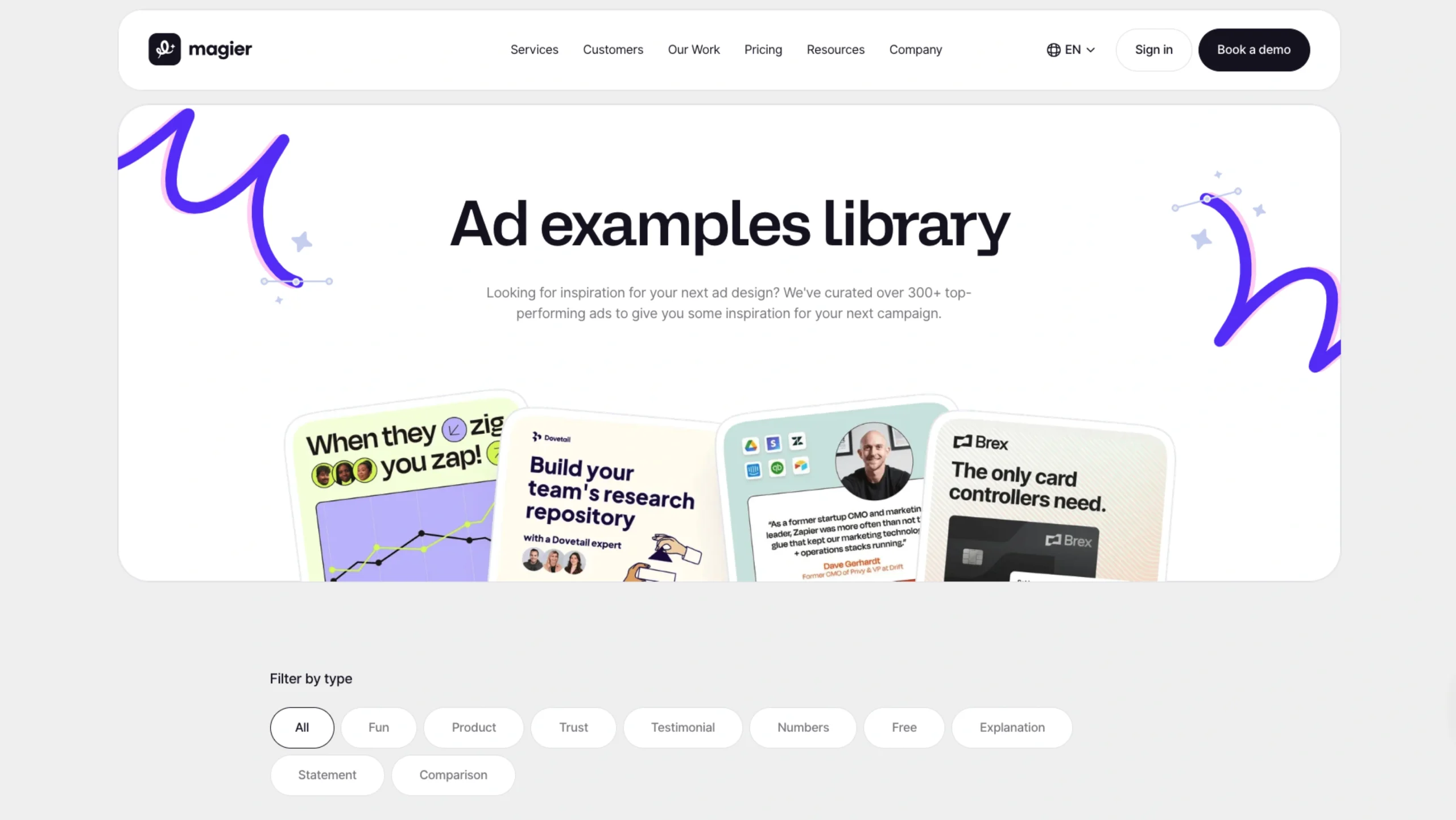 Magier – Ad Examples Library