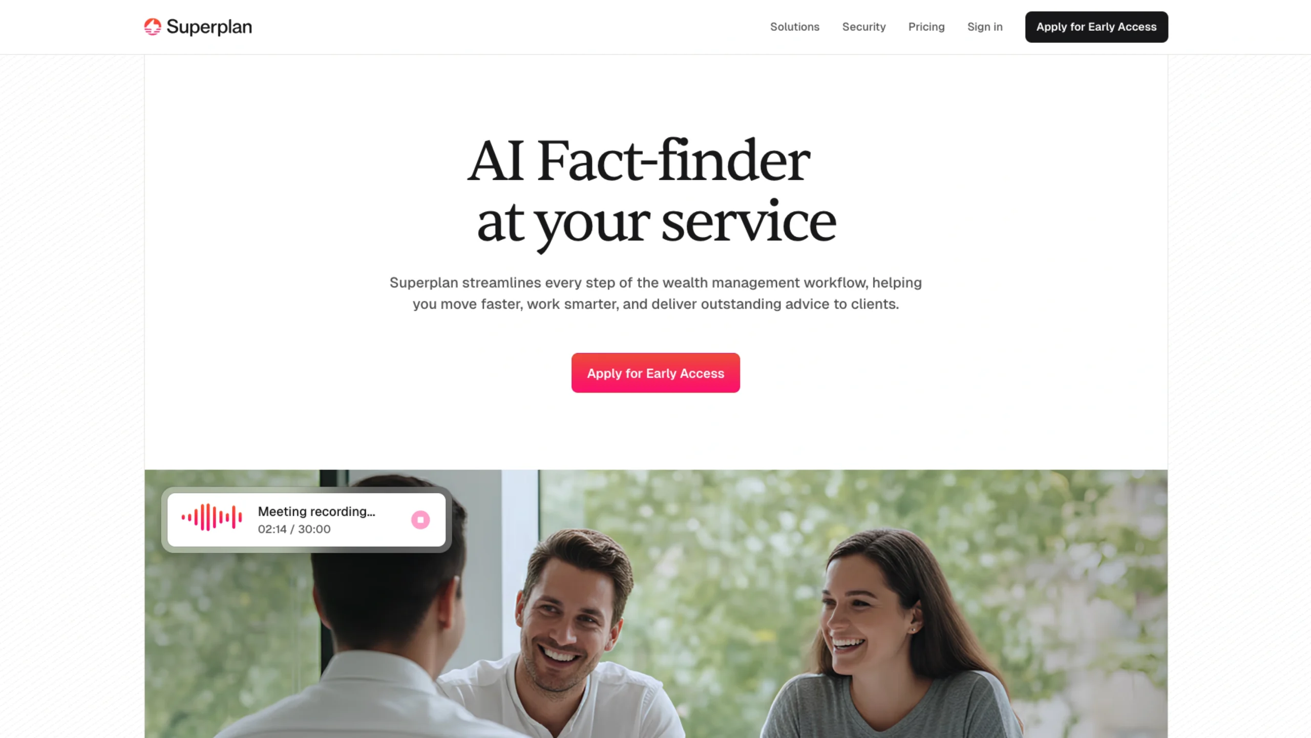 Superplan – AI Paraplanner At Your Service