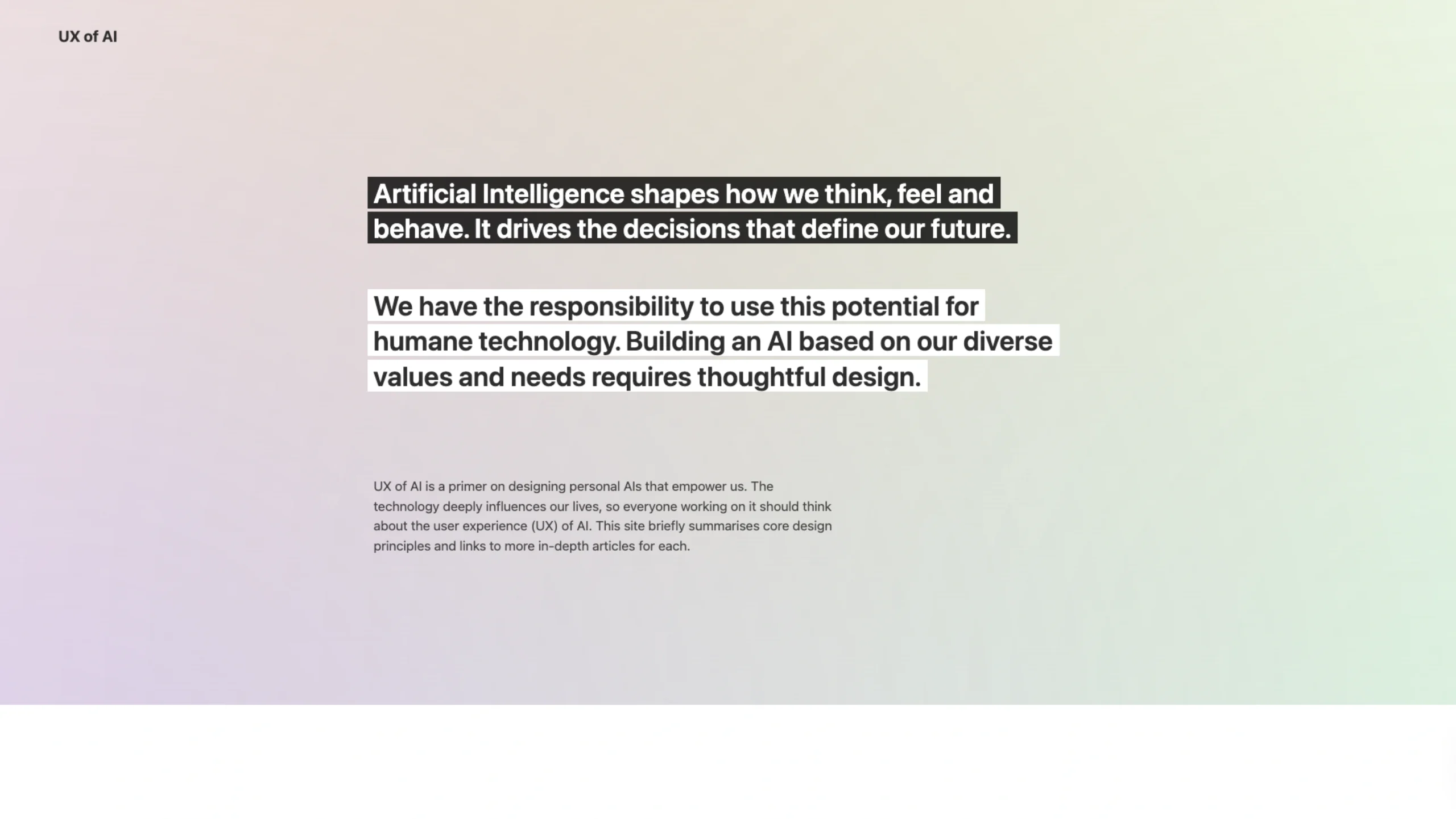 UX of AI – Curated Library Of Real-World Examples