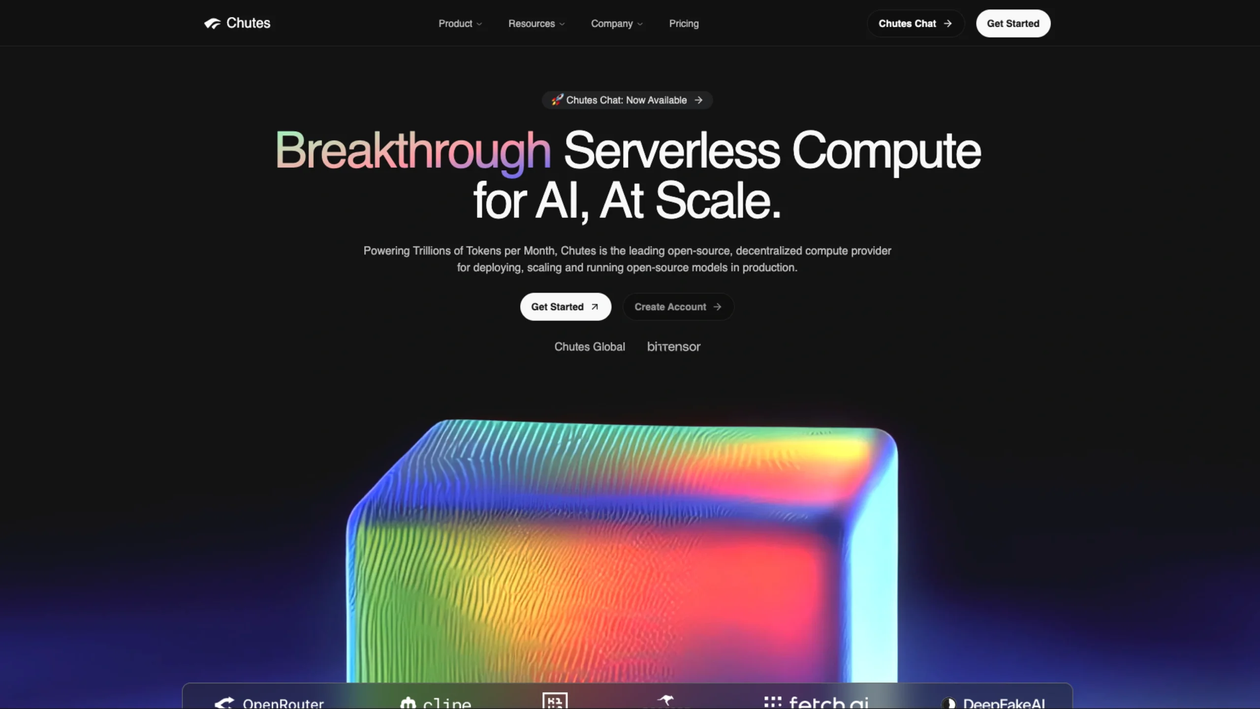 Chutes – Serverless Compute For AI