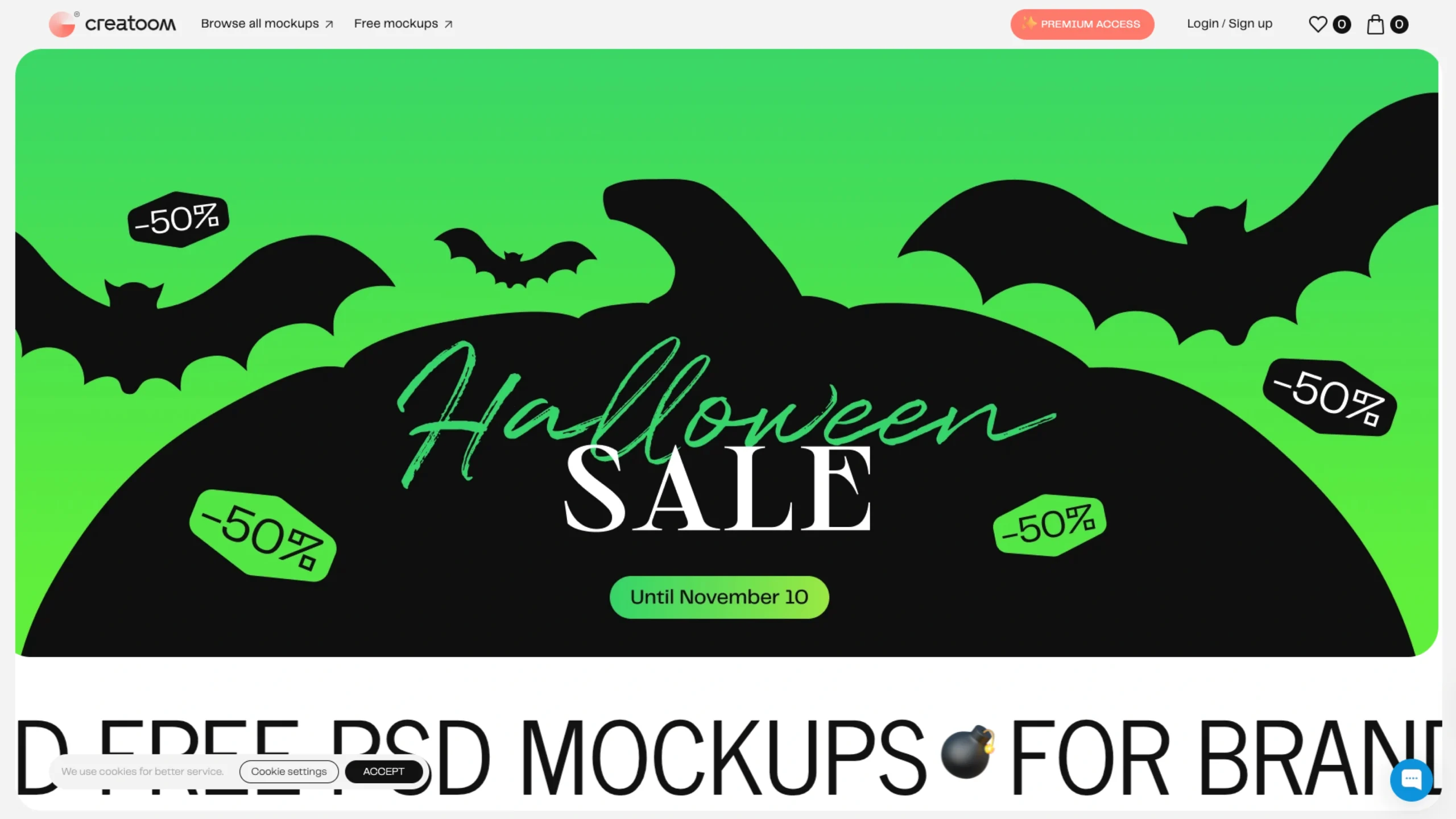 Creatoom – Premium & Free Mockups PSD