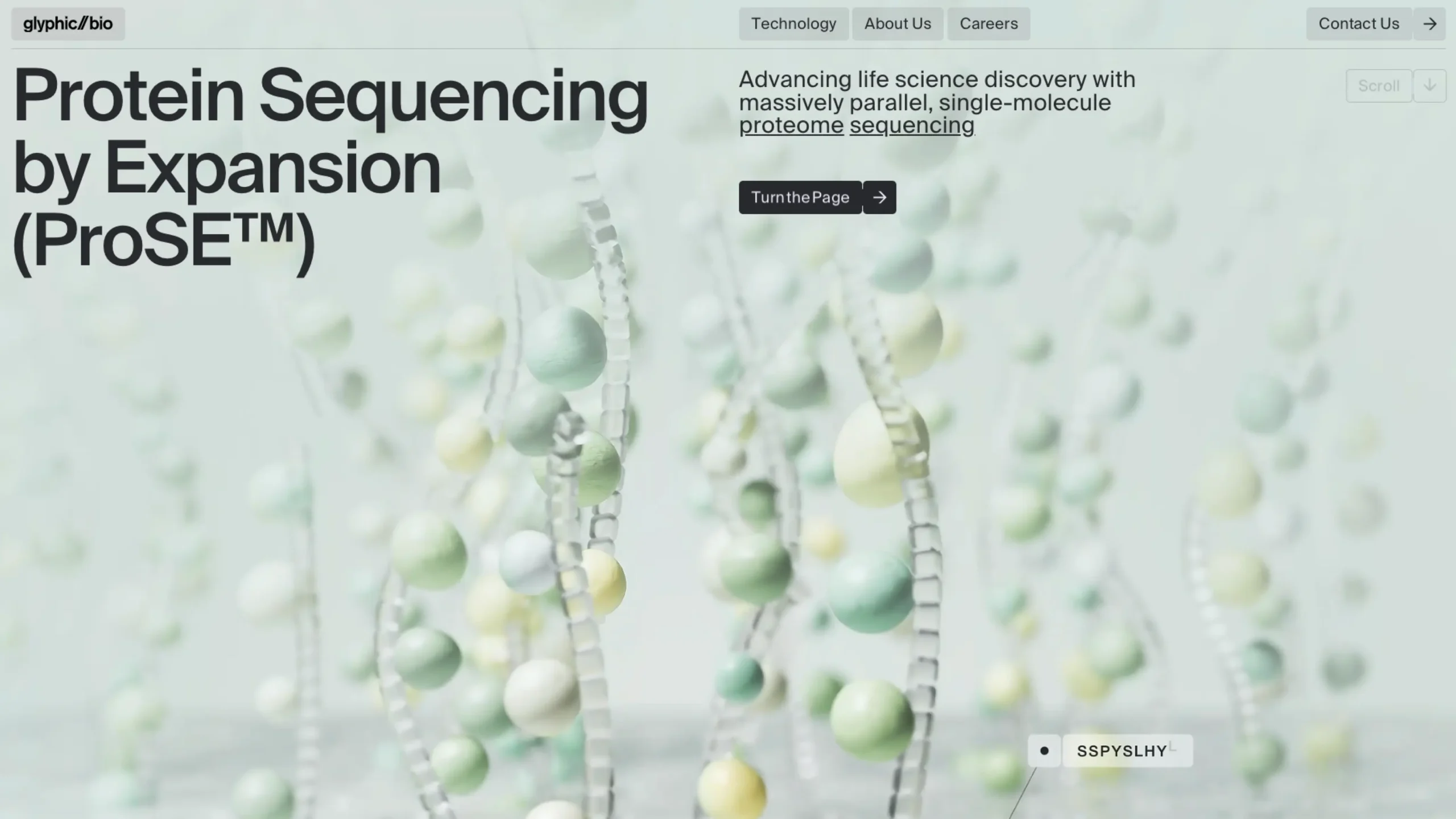 Glyphic Bio – Next Generation Protein Sequencing
