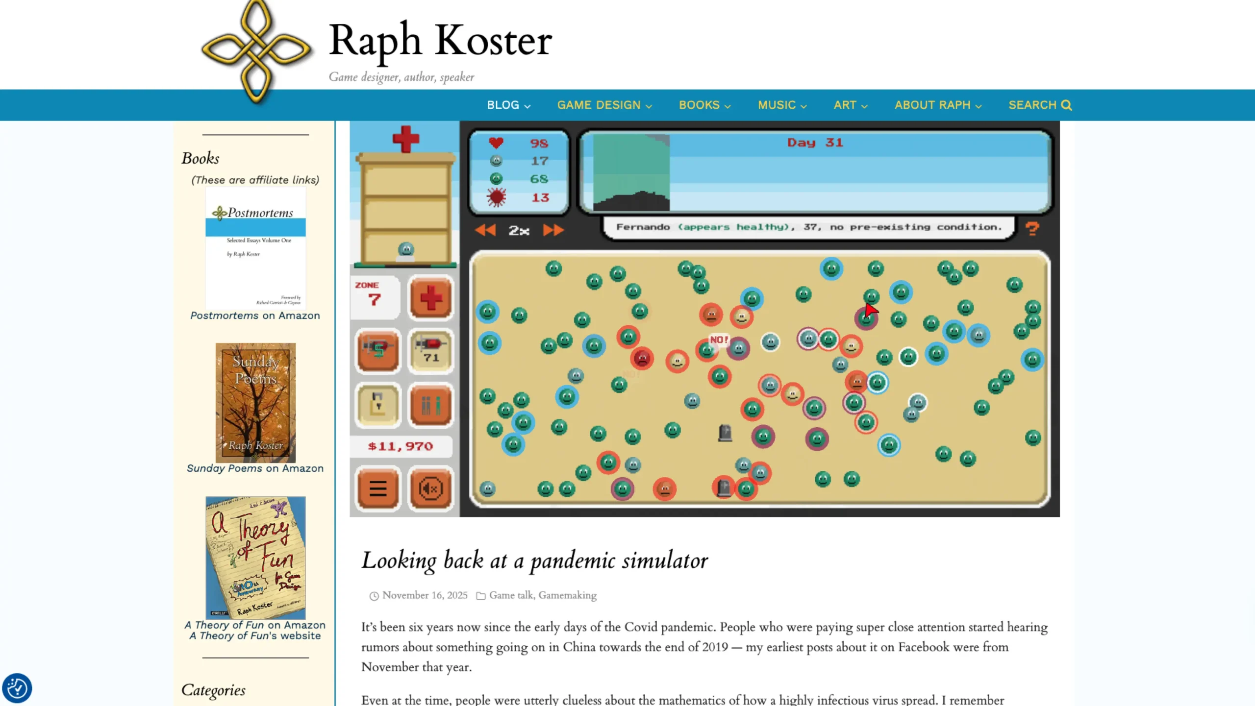Raph Koster – Game Designer, Author & Speaker