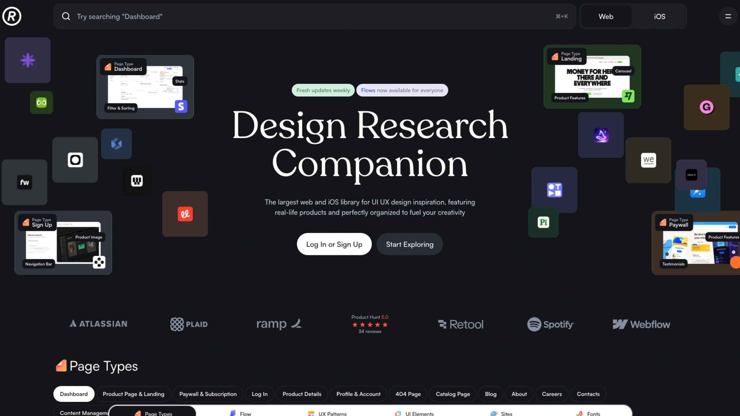 Refero – Design Research Library
