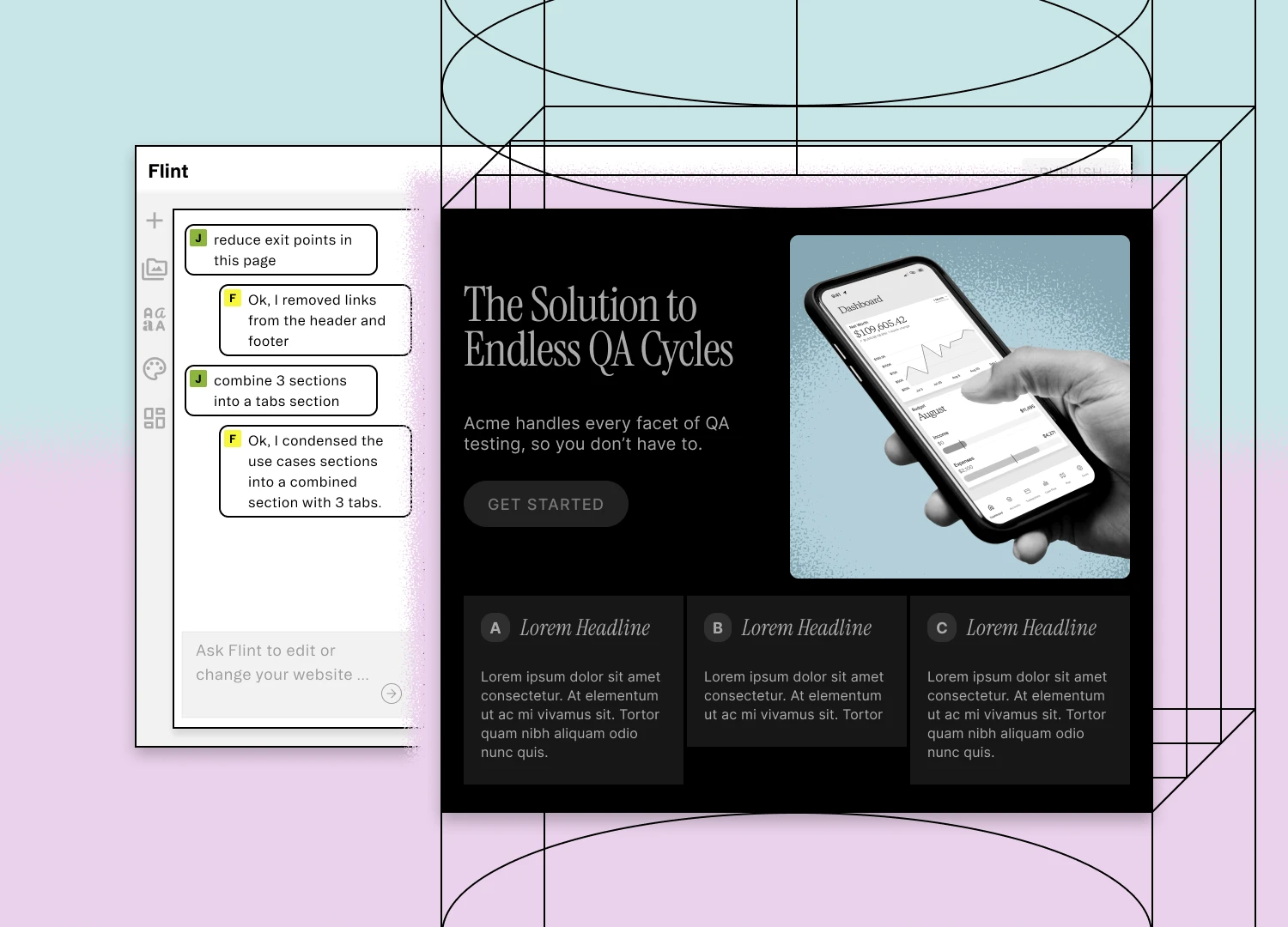 Flint - Scale Your Landing Pages With It