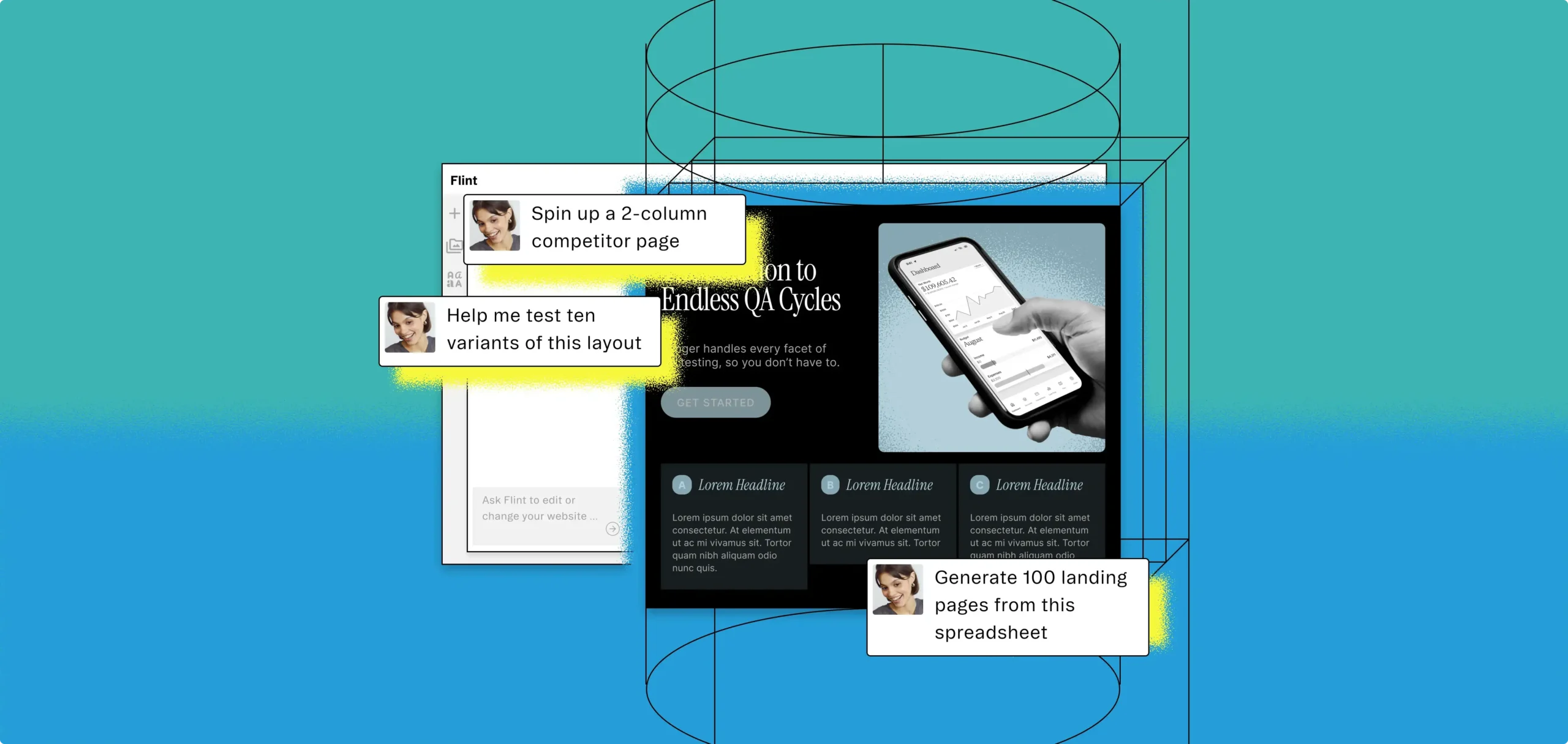 Flint - Scale Your Landing Pages With It