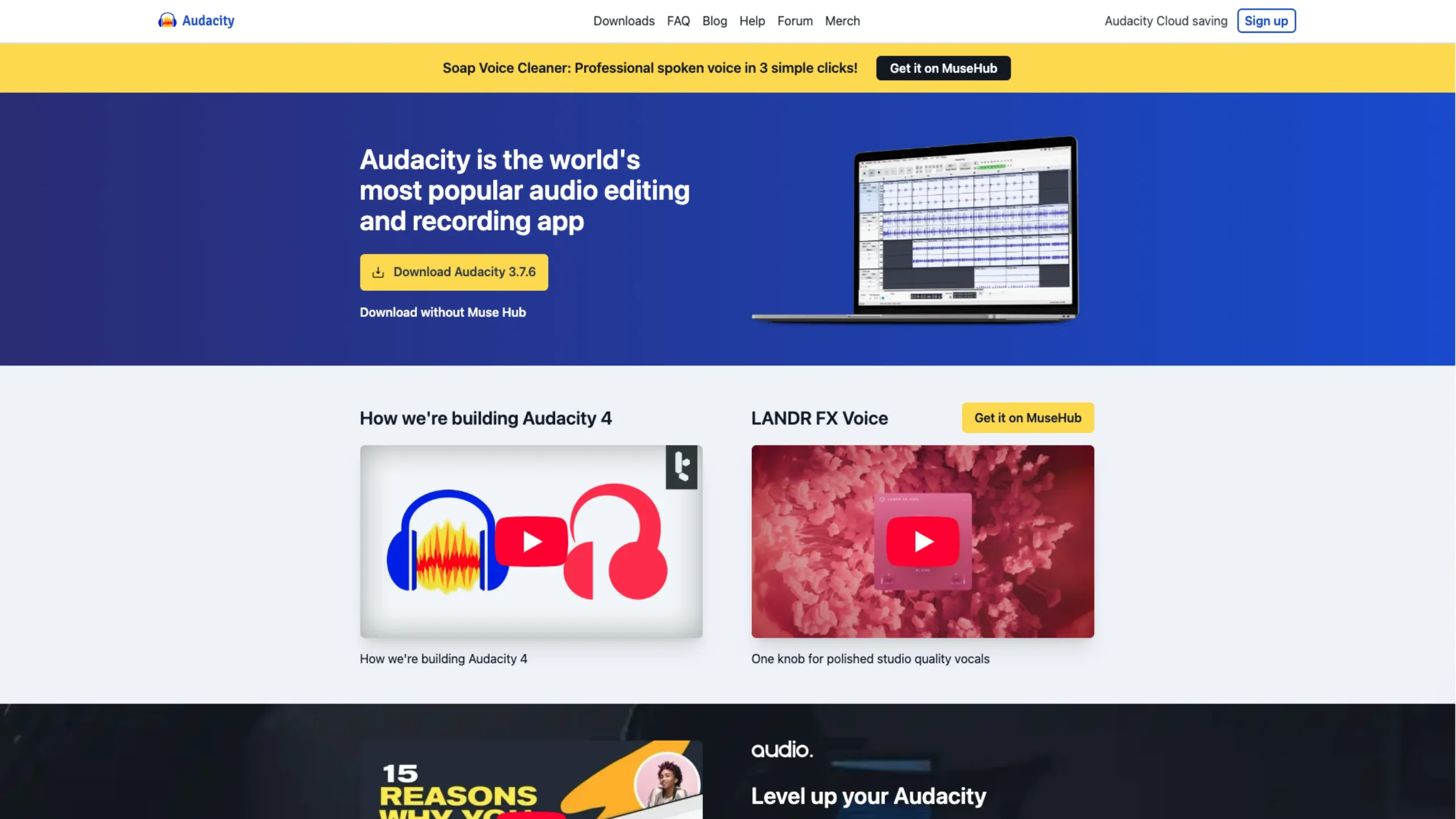 Audacity – Free, Open-Source Audio Editor & Recorder