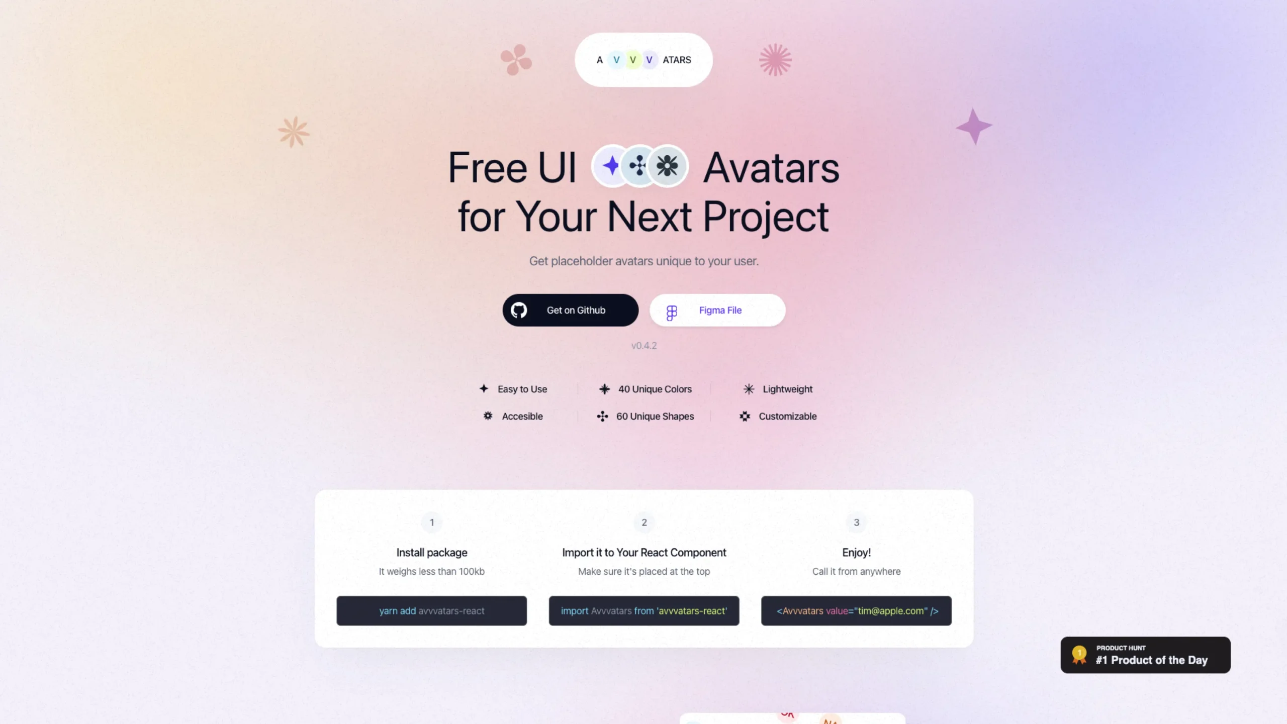 Avvvatars – Free UI Avatars