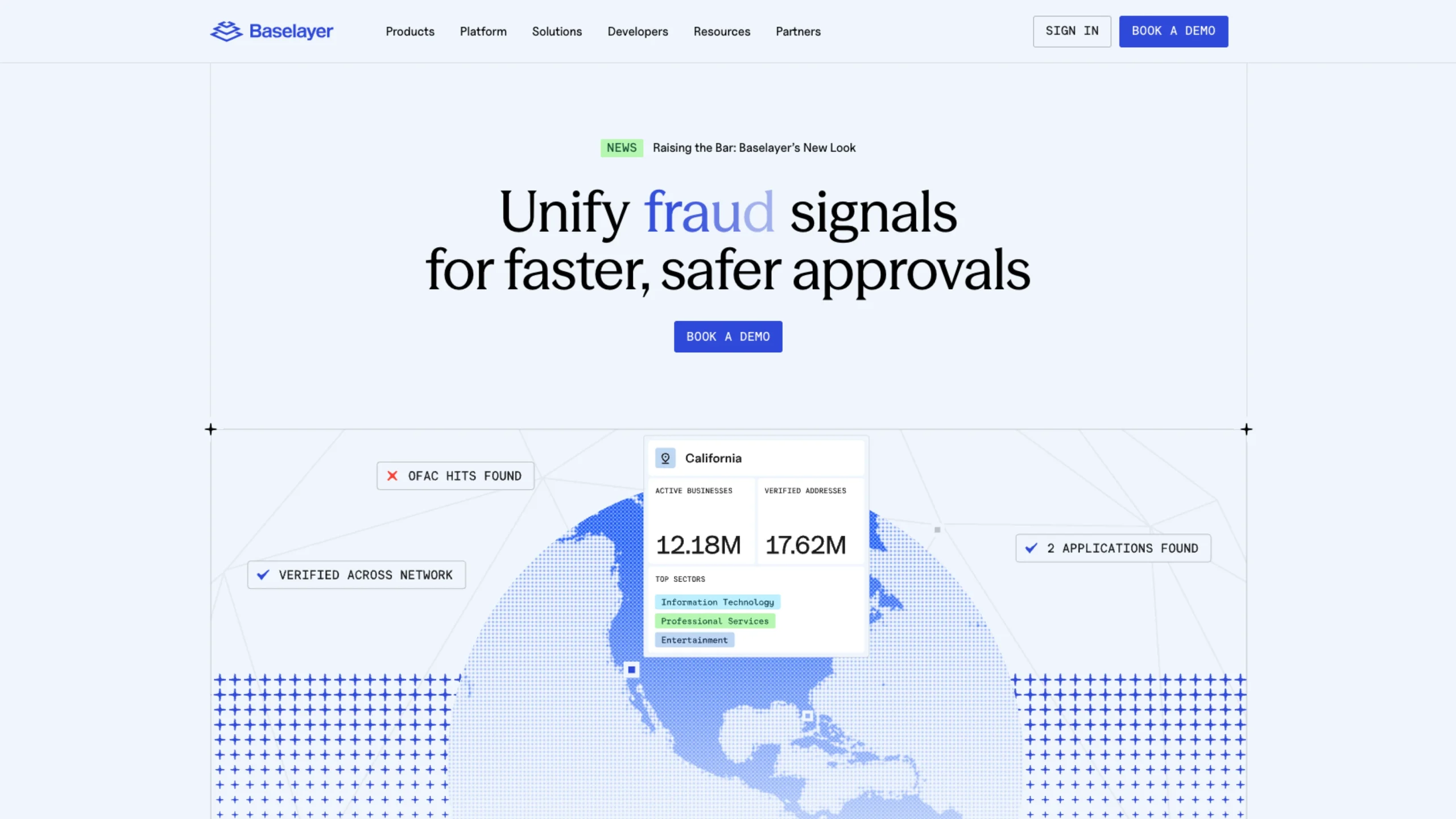 Baselayer – Business Identity Verification, Risk, & Fraud