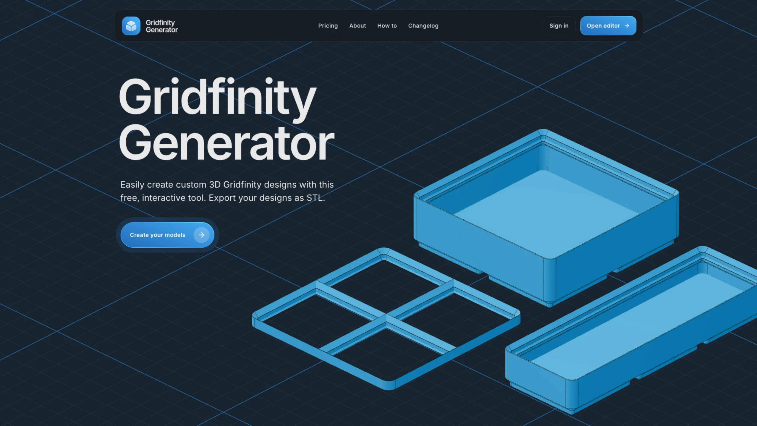 Gridfinity Generator – Interactive Tool