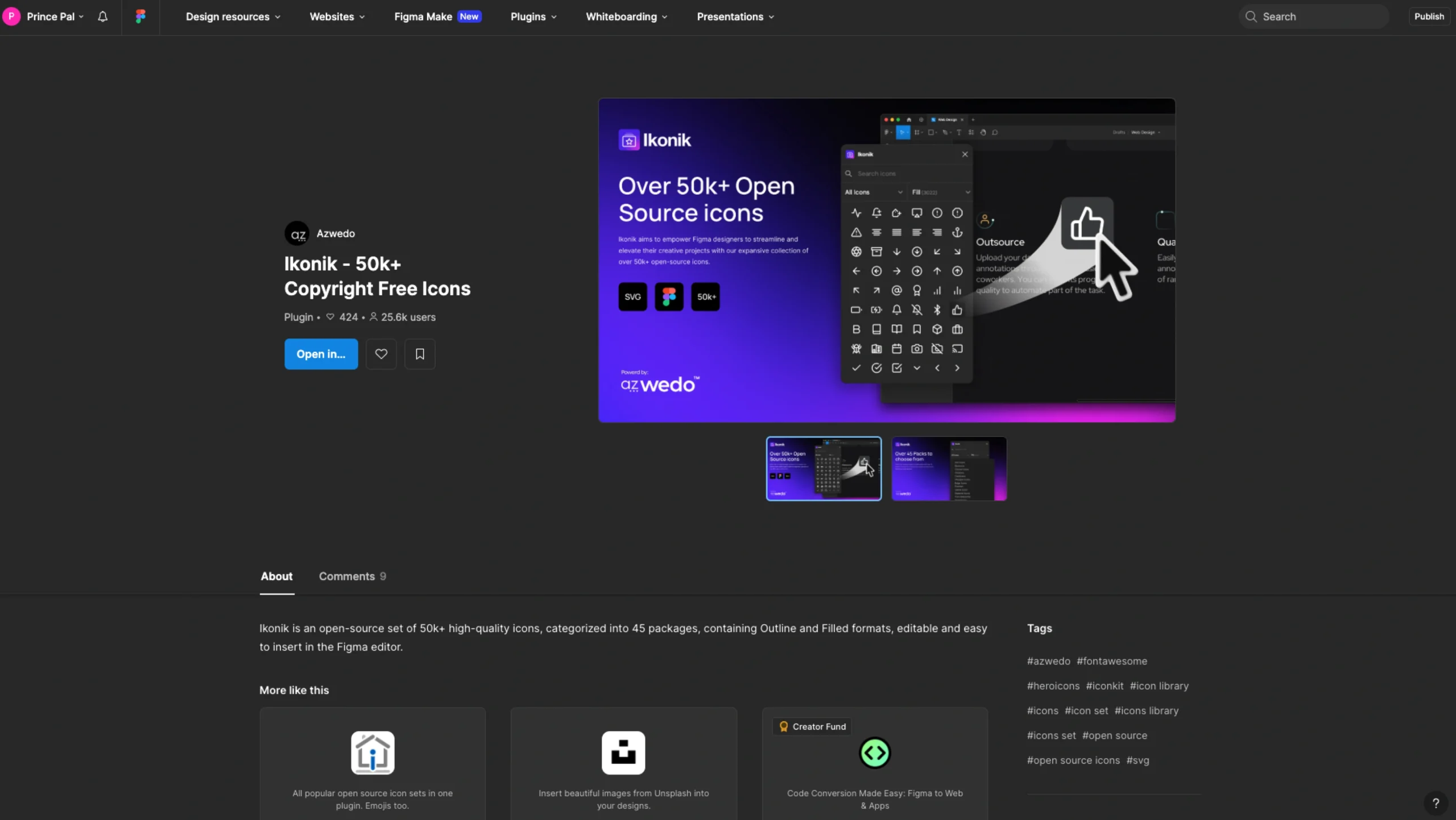 Ikonik – 50k+ Copyright Free Icons