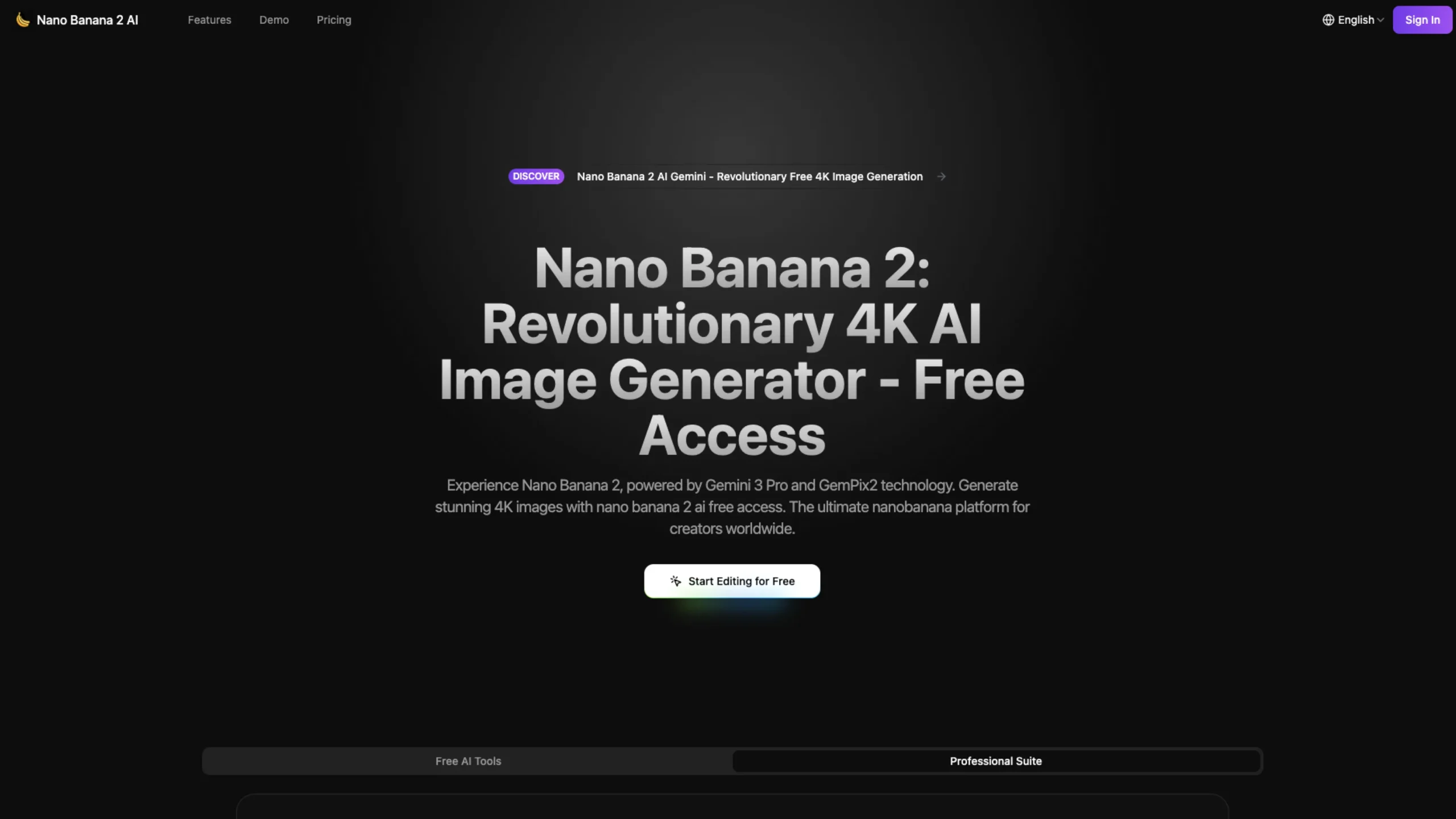 NanoBanana2AI – 4K AI Image Generator