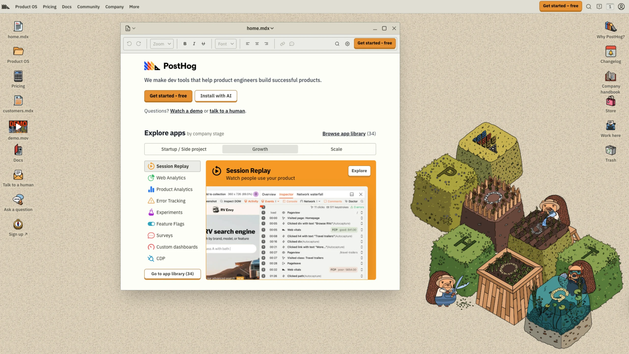 PostHog – Dev Tools For Product Engineers