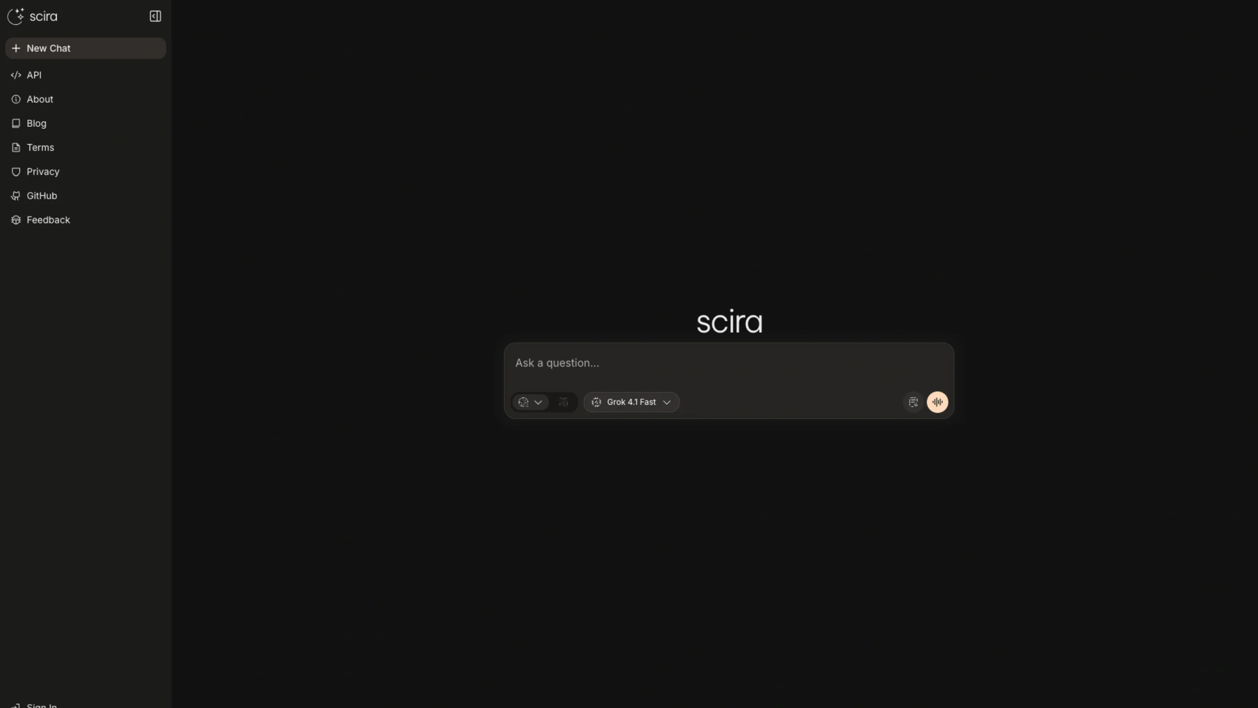 Scira AI – Research Assistant