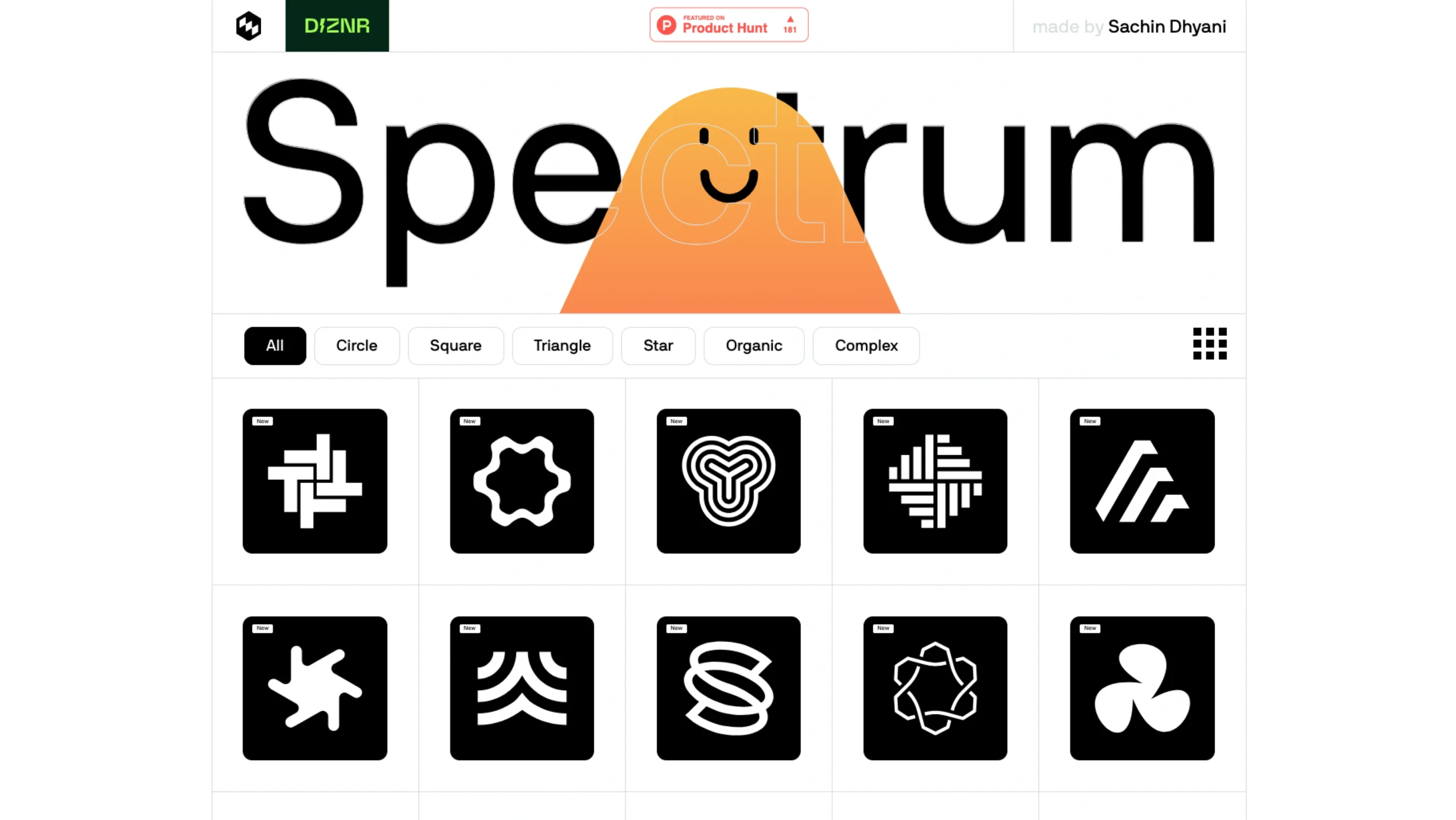 Spectrum – Free Vector Shapes