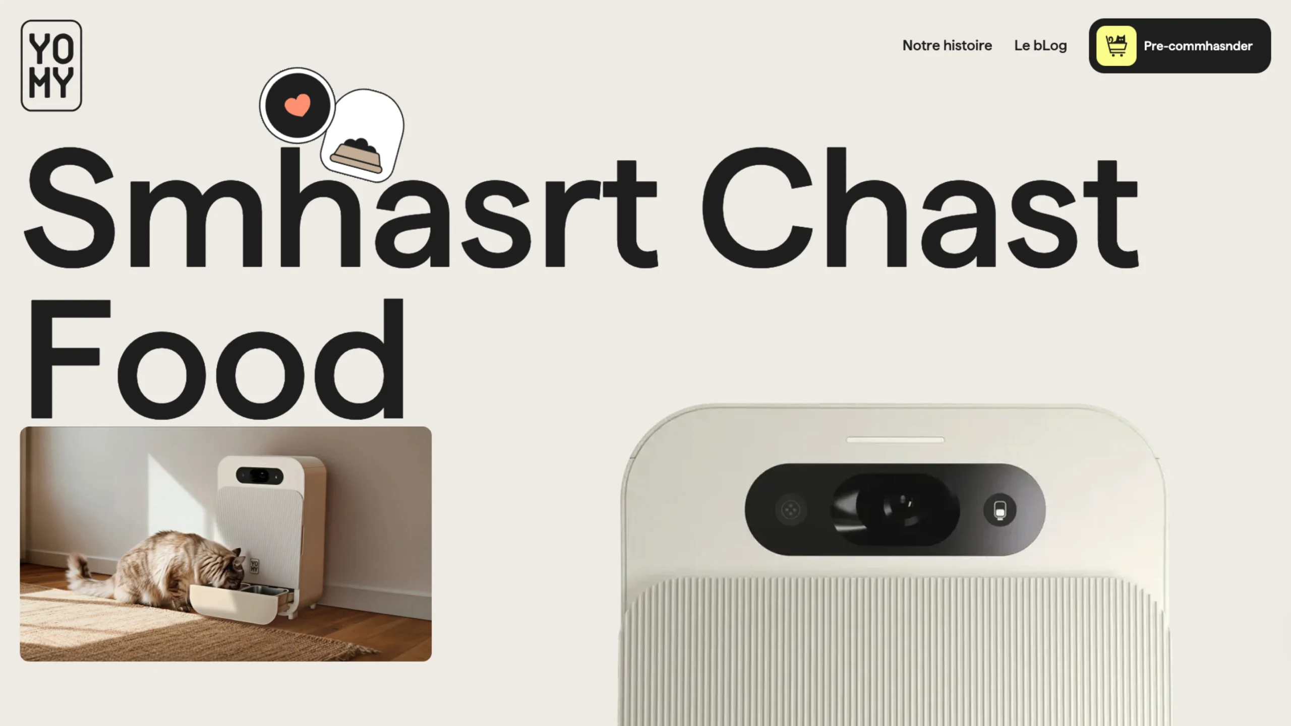 Yomy – Smart Cat Food System