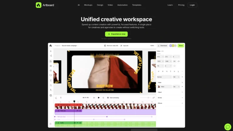 Artboard Studio – Unified Creative Workspace