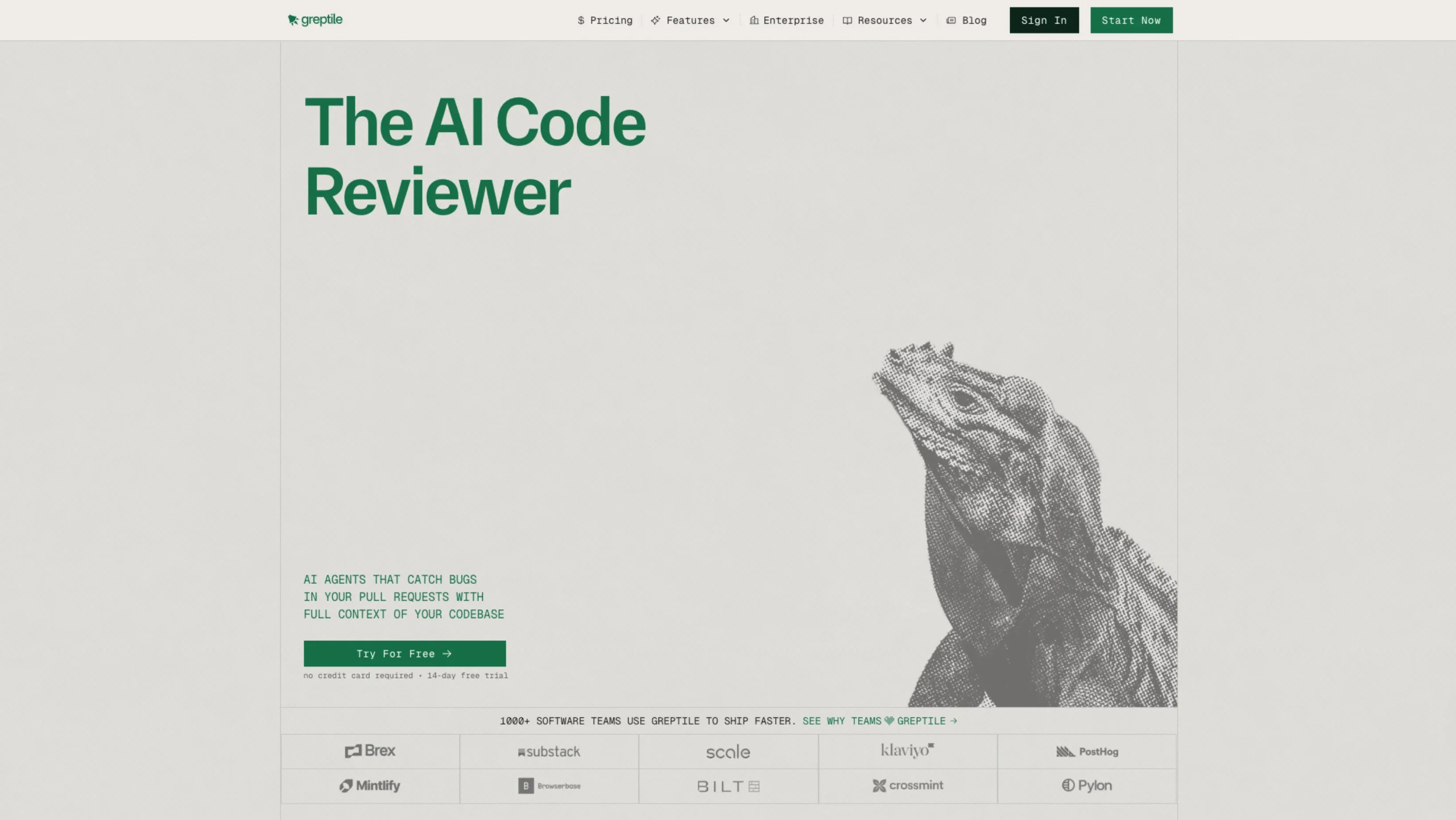 Greptile The AI Code Review Agents UI UX Showcase Greptile The AI Code Review Agents UI UX Showcase
