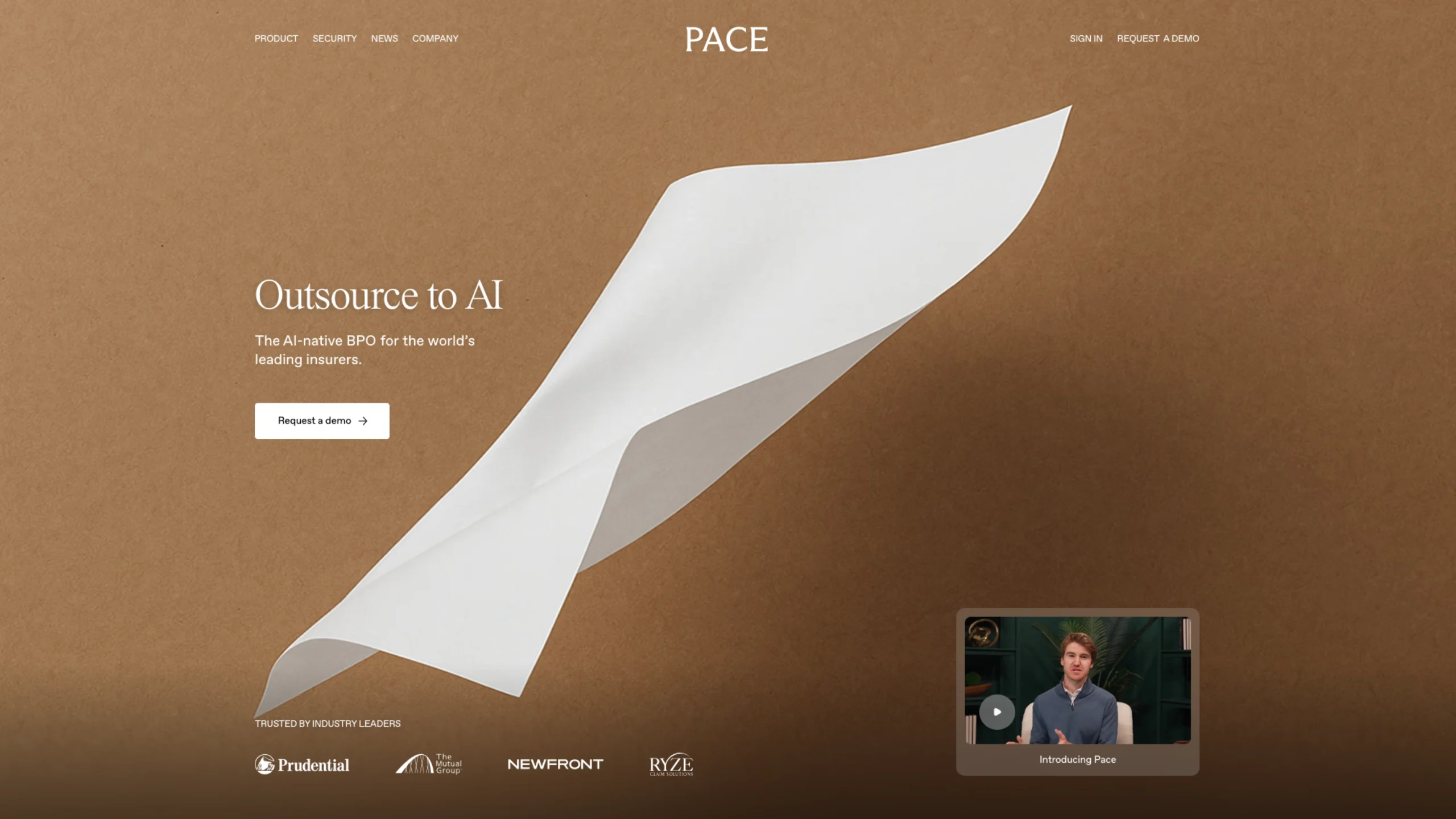 Pace – The AI BPO For World’s Leading Insurers
