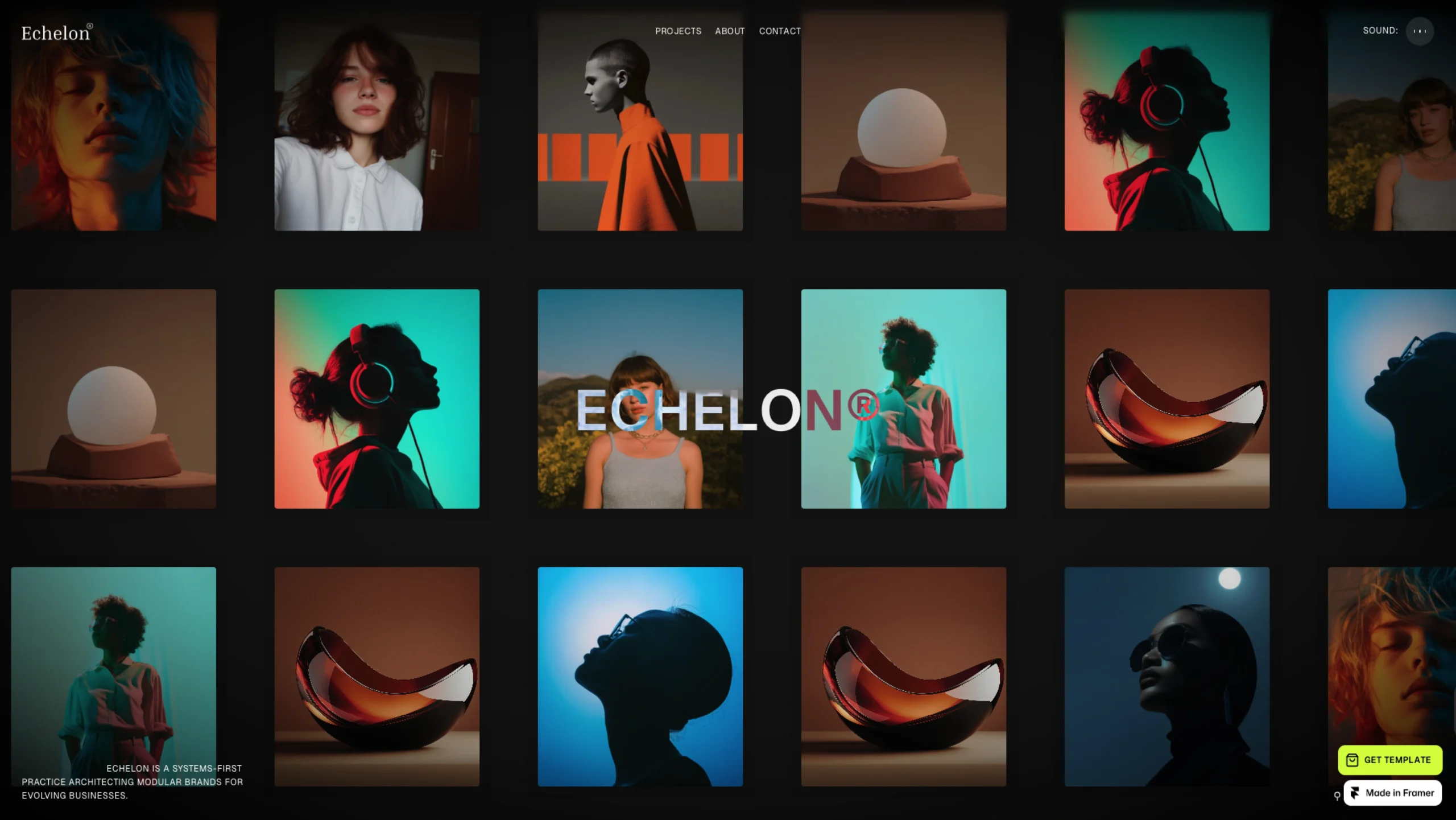 Echelon – Framer Template