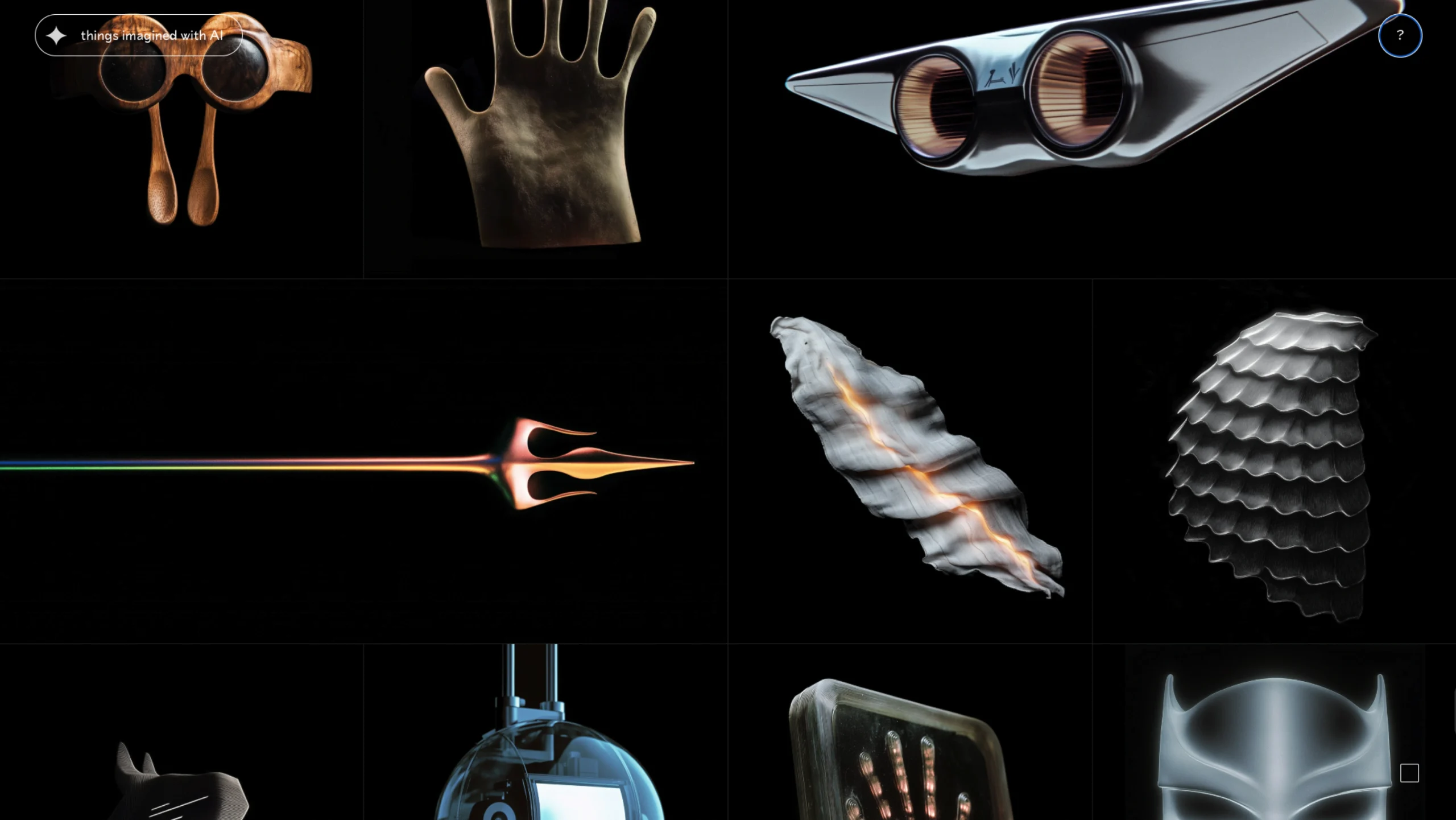 Extraordinary Things - Imagined With AI - UI UX Showcase