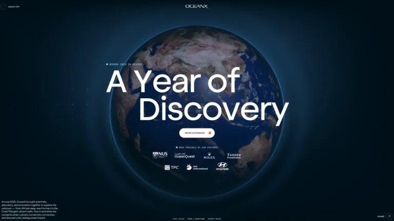 OceanX — 2025 Experience