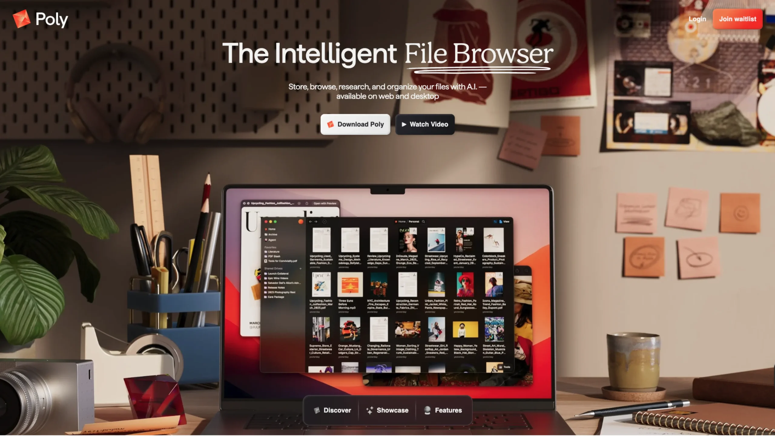 Poly – The Intelligent Cloud File Browser Built for the AI Era