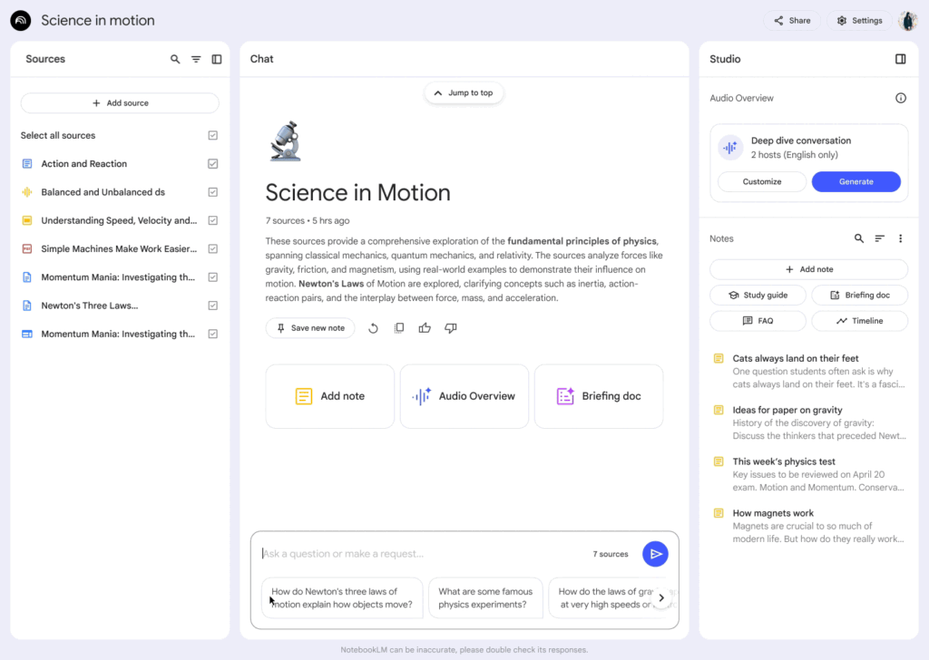 NotebookLM — Your AI-Powered Research Partner That Actually Understands Your Work