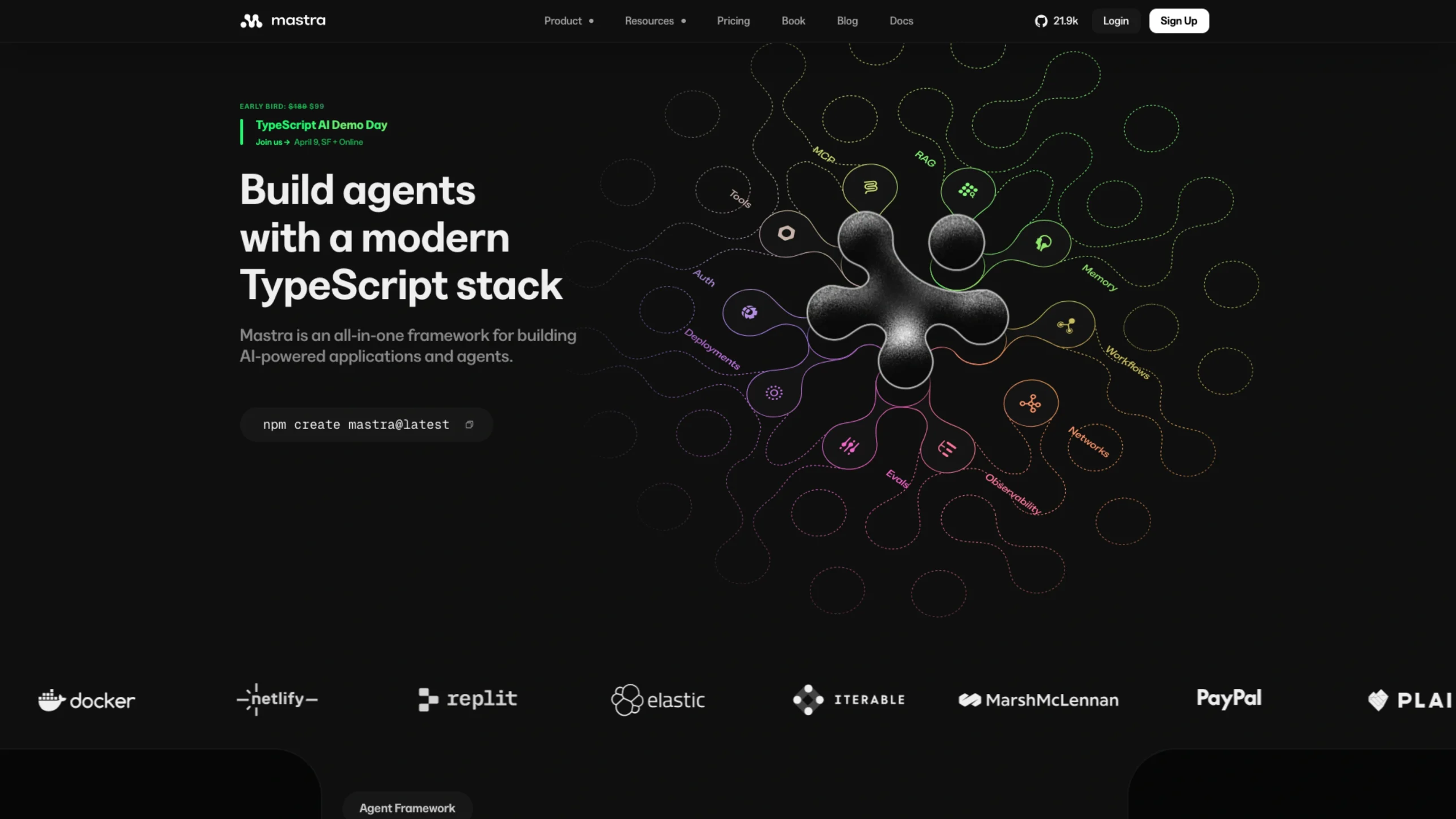 Mastra AI – TypeScript Agent Framework