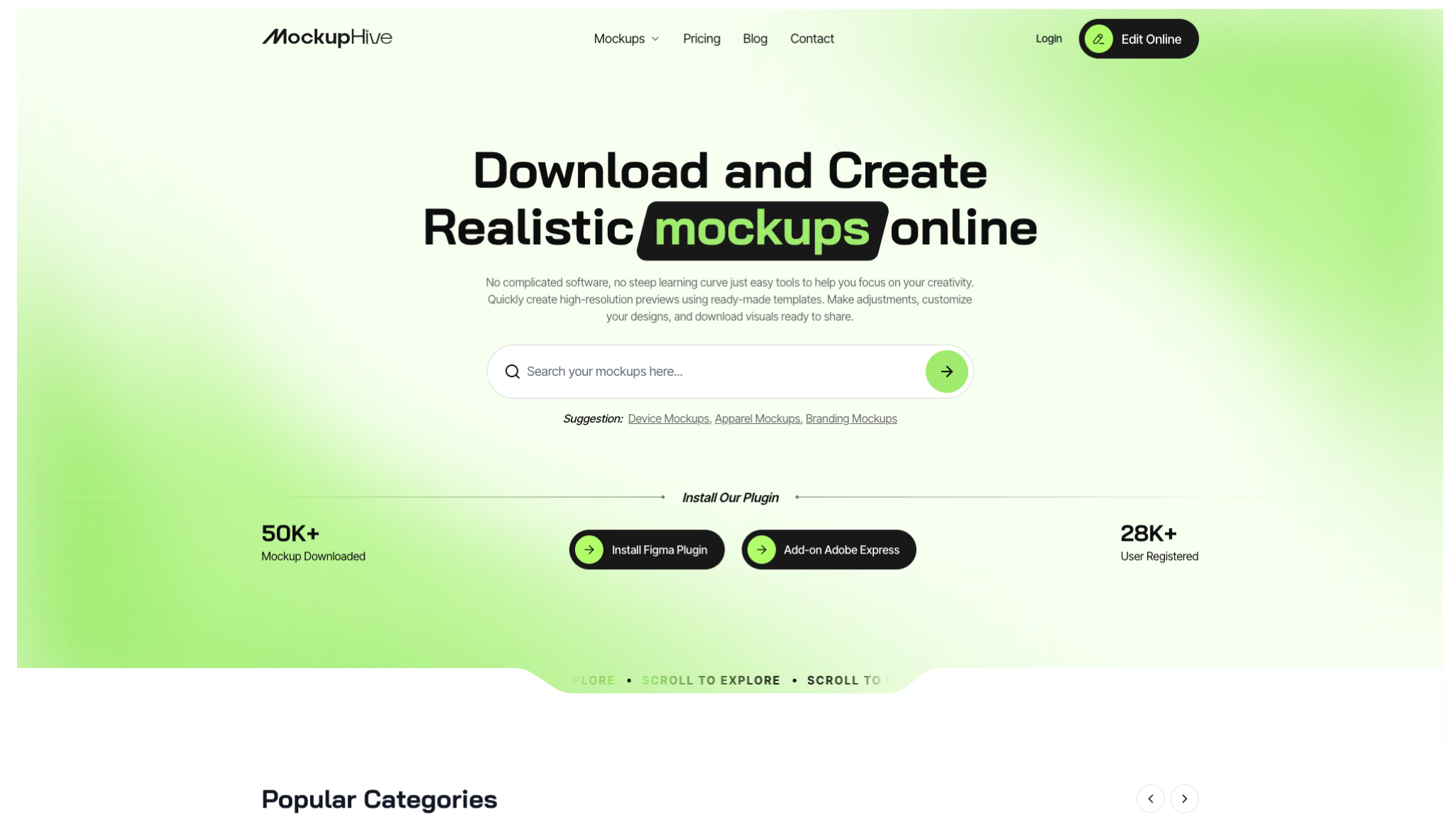 MockupHive – Free & Premium