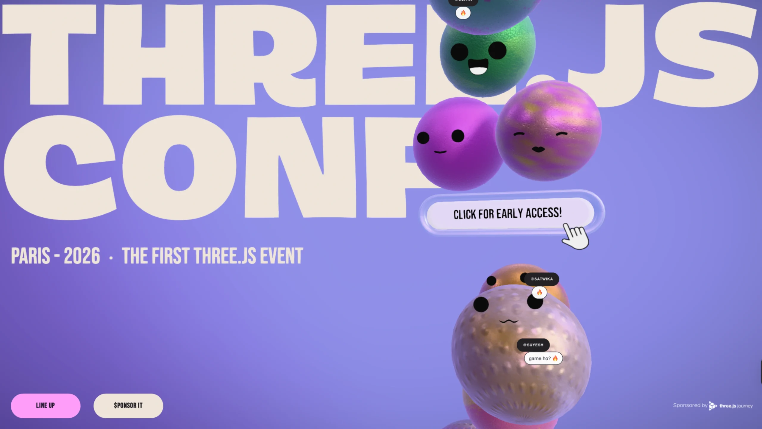 Three.js Conf Paris