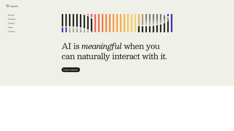 David AI  – Audio Data Research Company