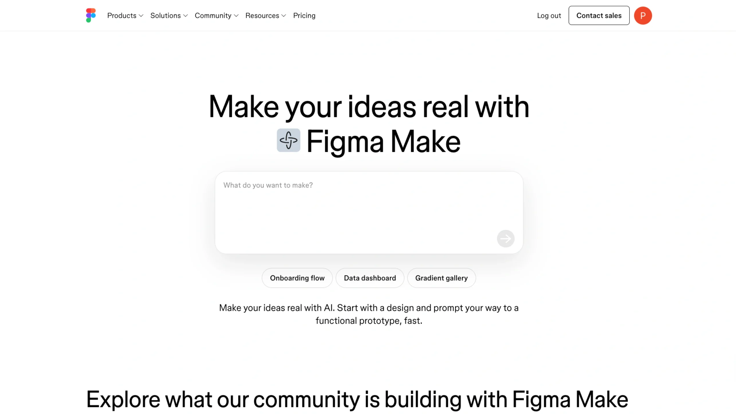 Figma Make – AI-driven Prompt-to-app Tool